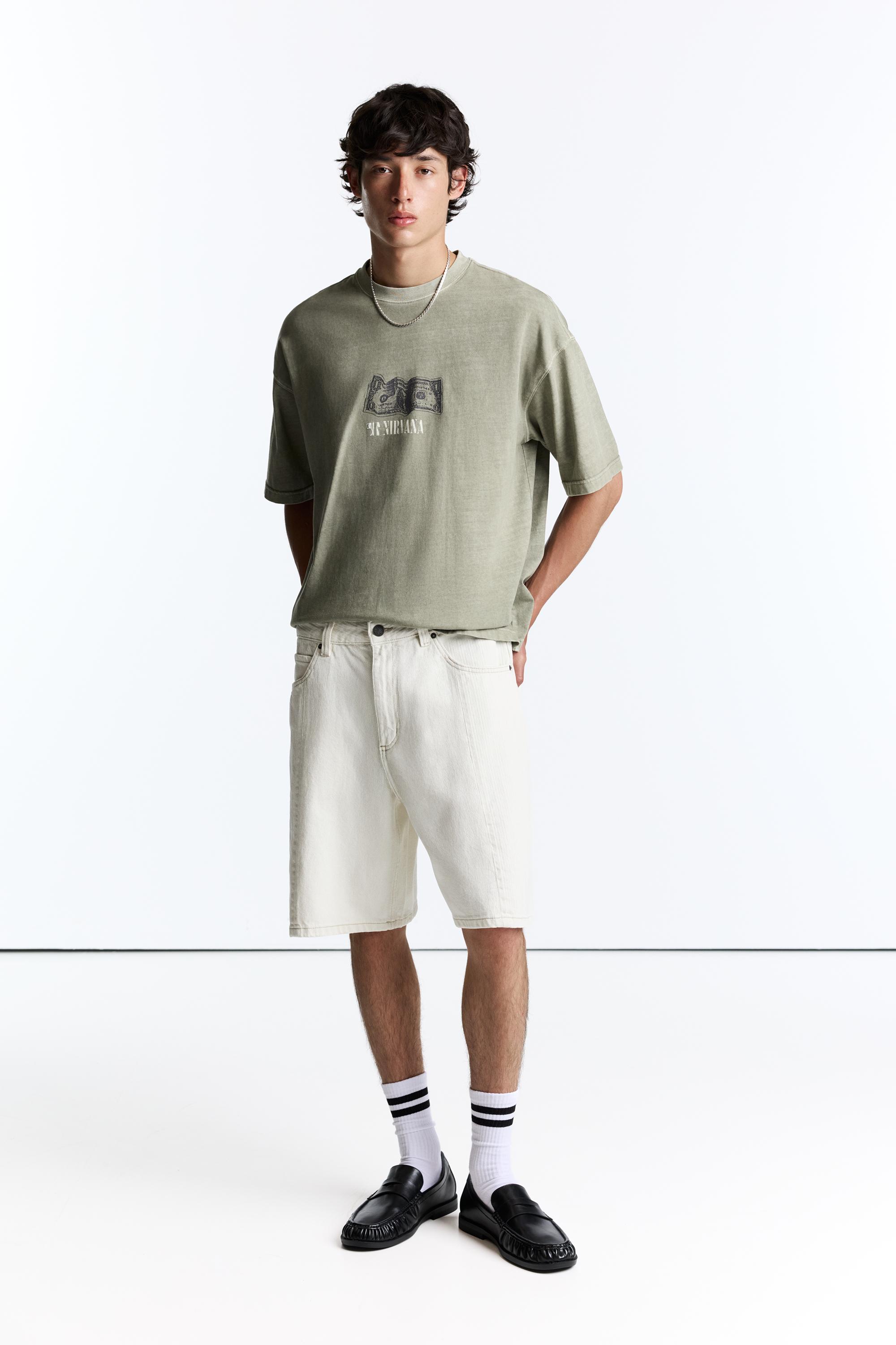 Nirvana T-shirt — Khaki