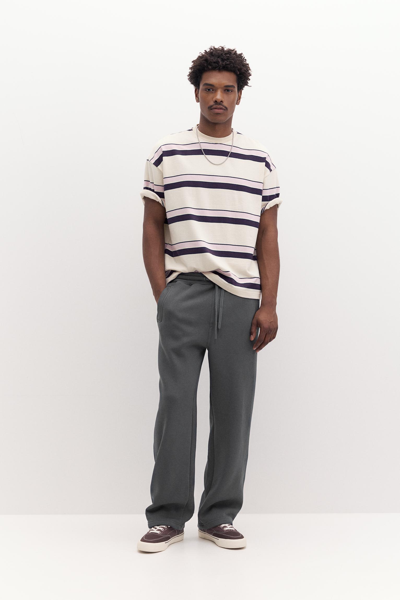 Basic bol kesim eşofman altı - Görsel 97