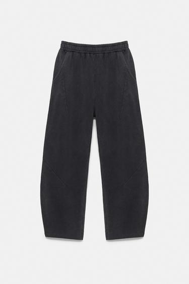 Grey barrel trousers — Anthracite grey 6