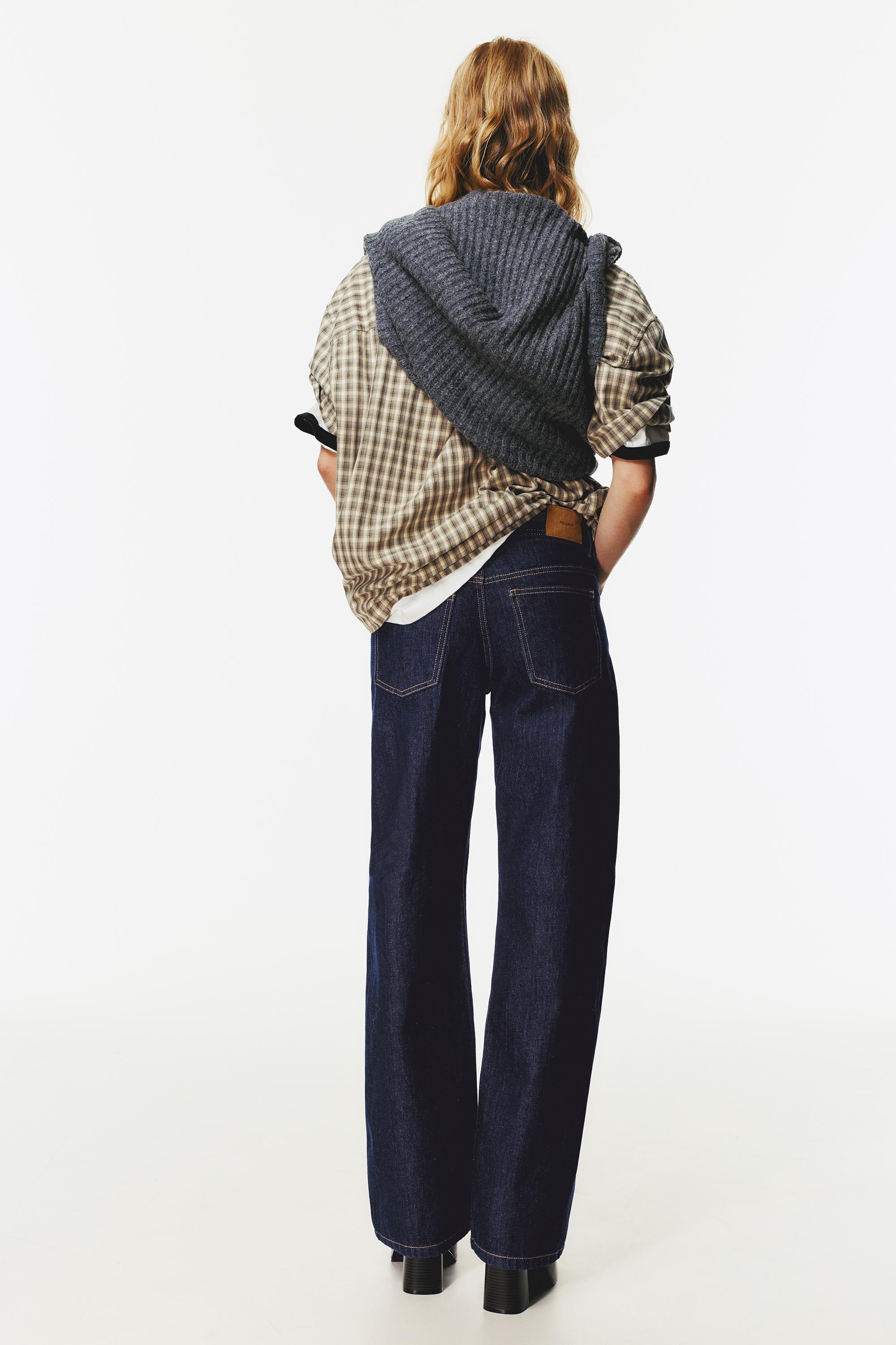 Düşük bel straight fit jean - Görsel 22