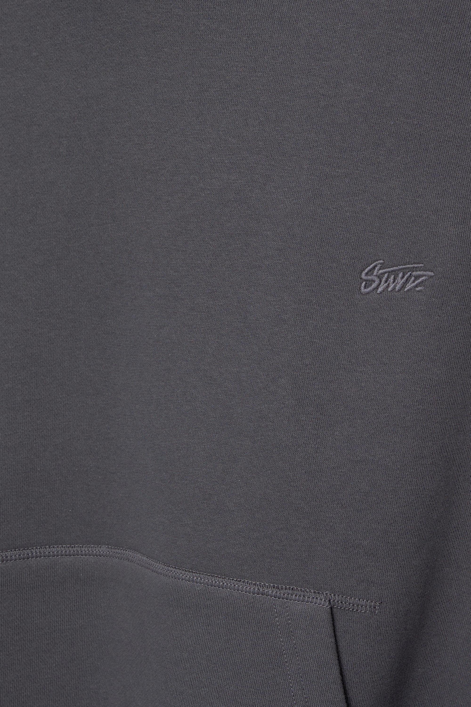 STWD İşlemeli kapüşonlu sweatshirt - Görsel 8