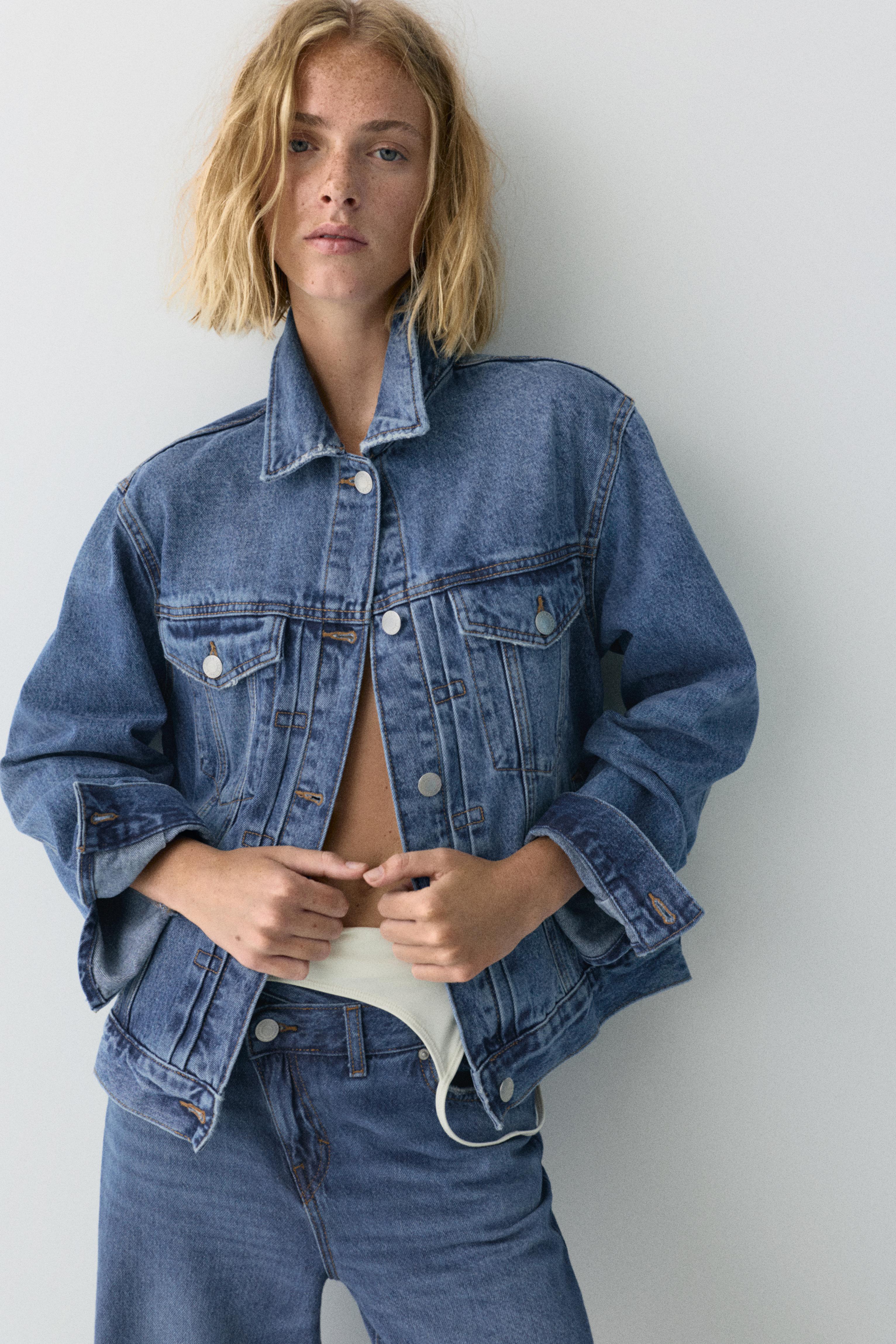 Denim jacket — Medium blue
