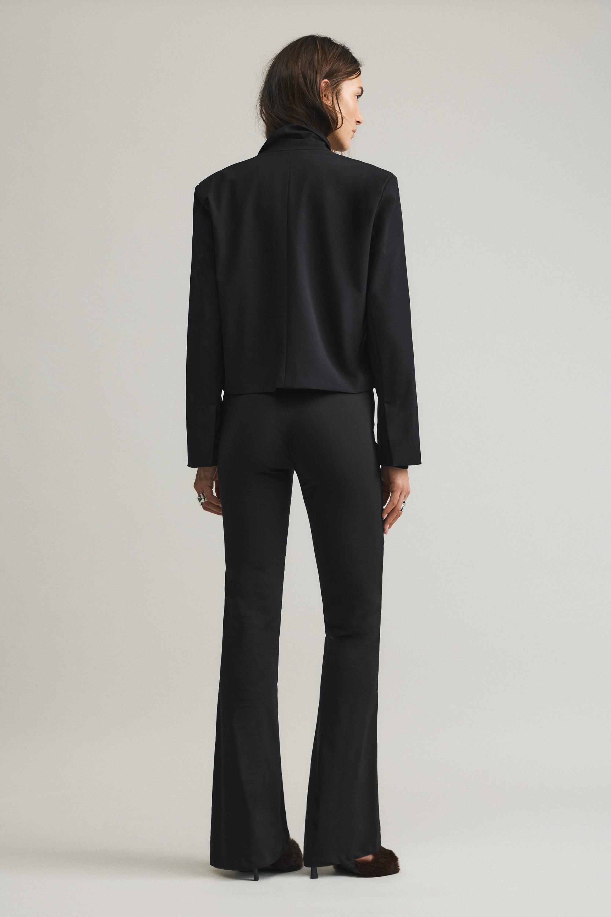 Bootcut orta bel pantolon - Görsel 17