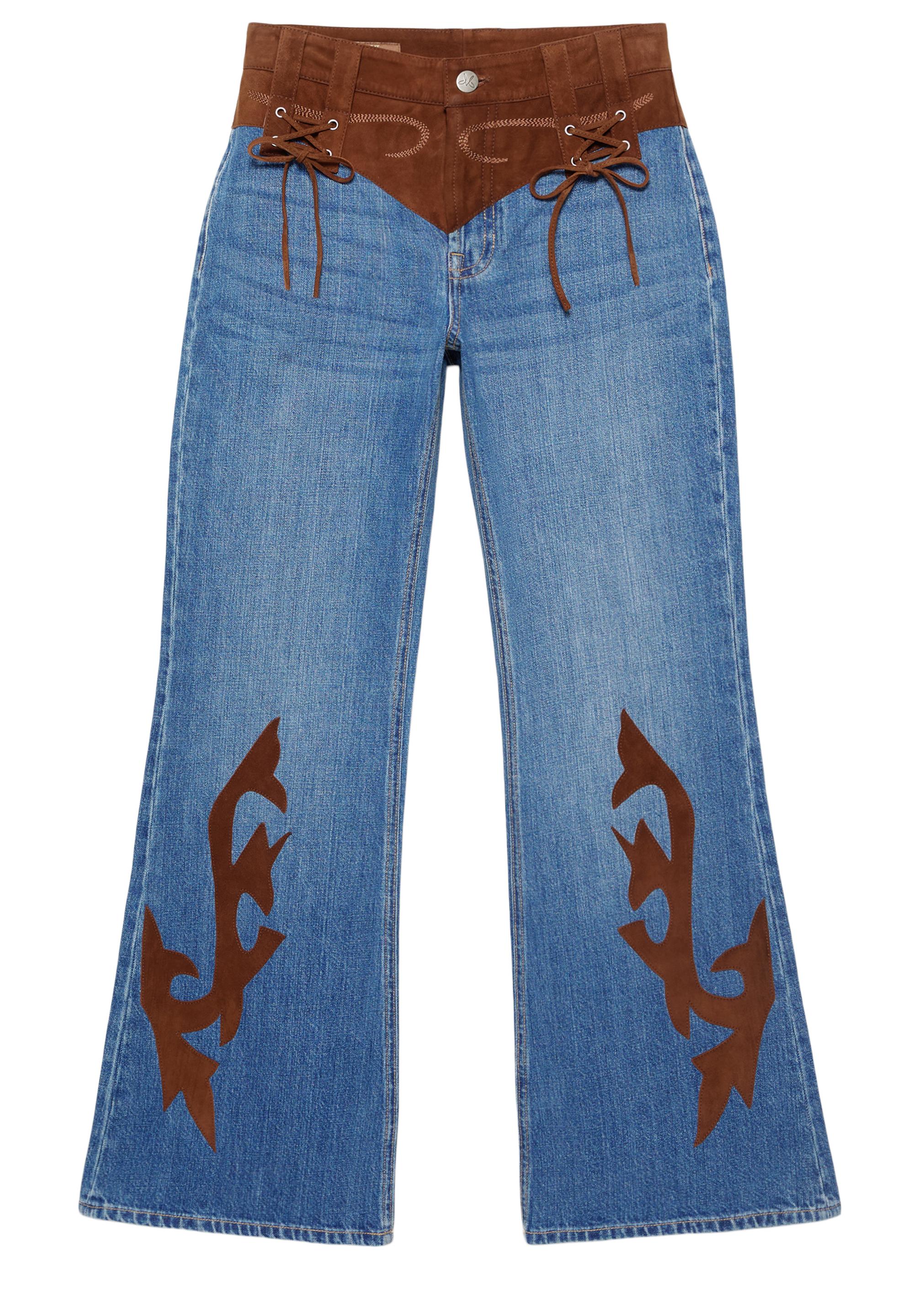 Montserrat Messeguer boot-cut jeans