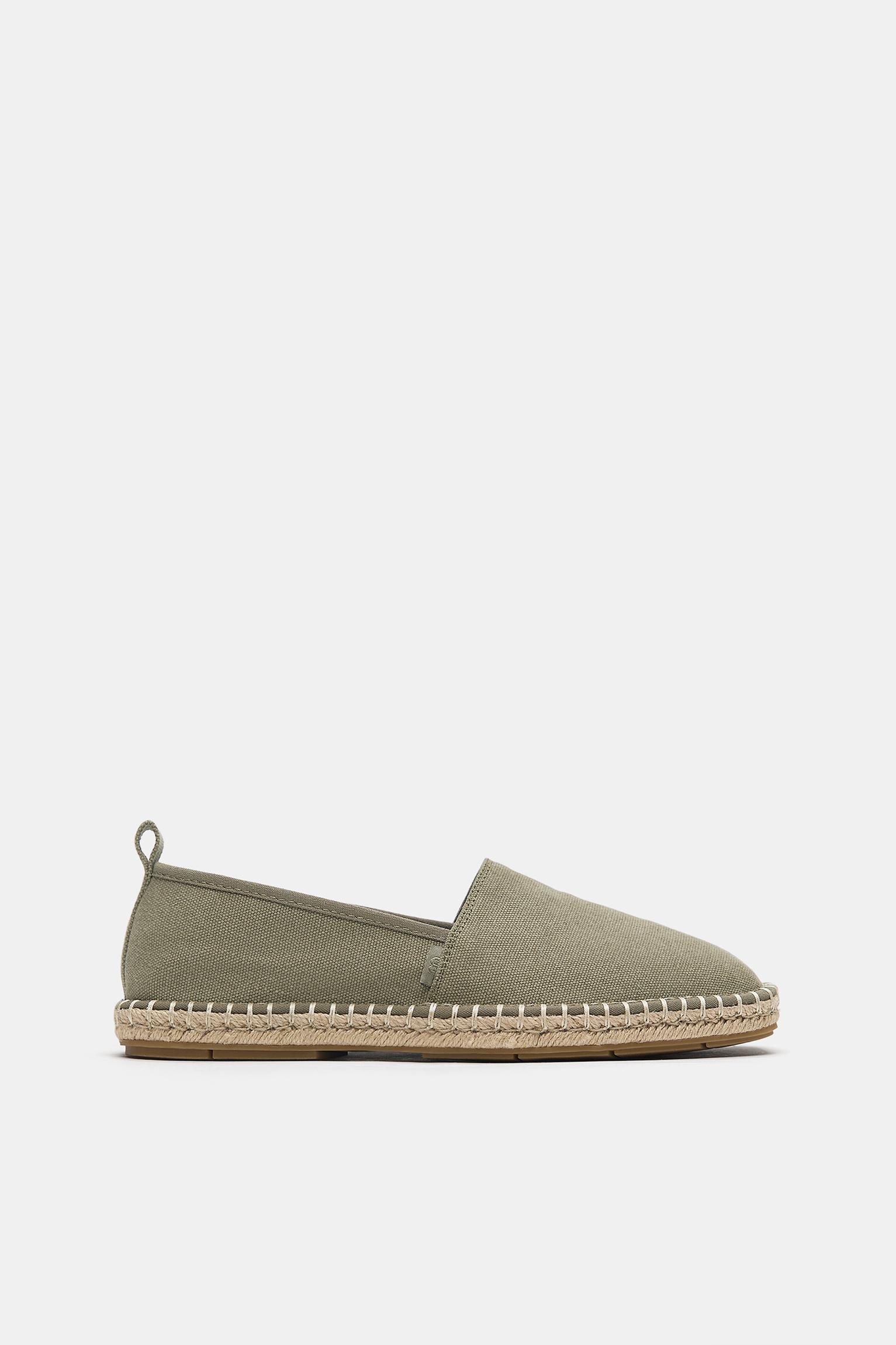Jute espadrilles — Khaki