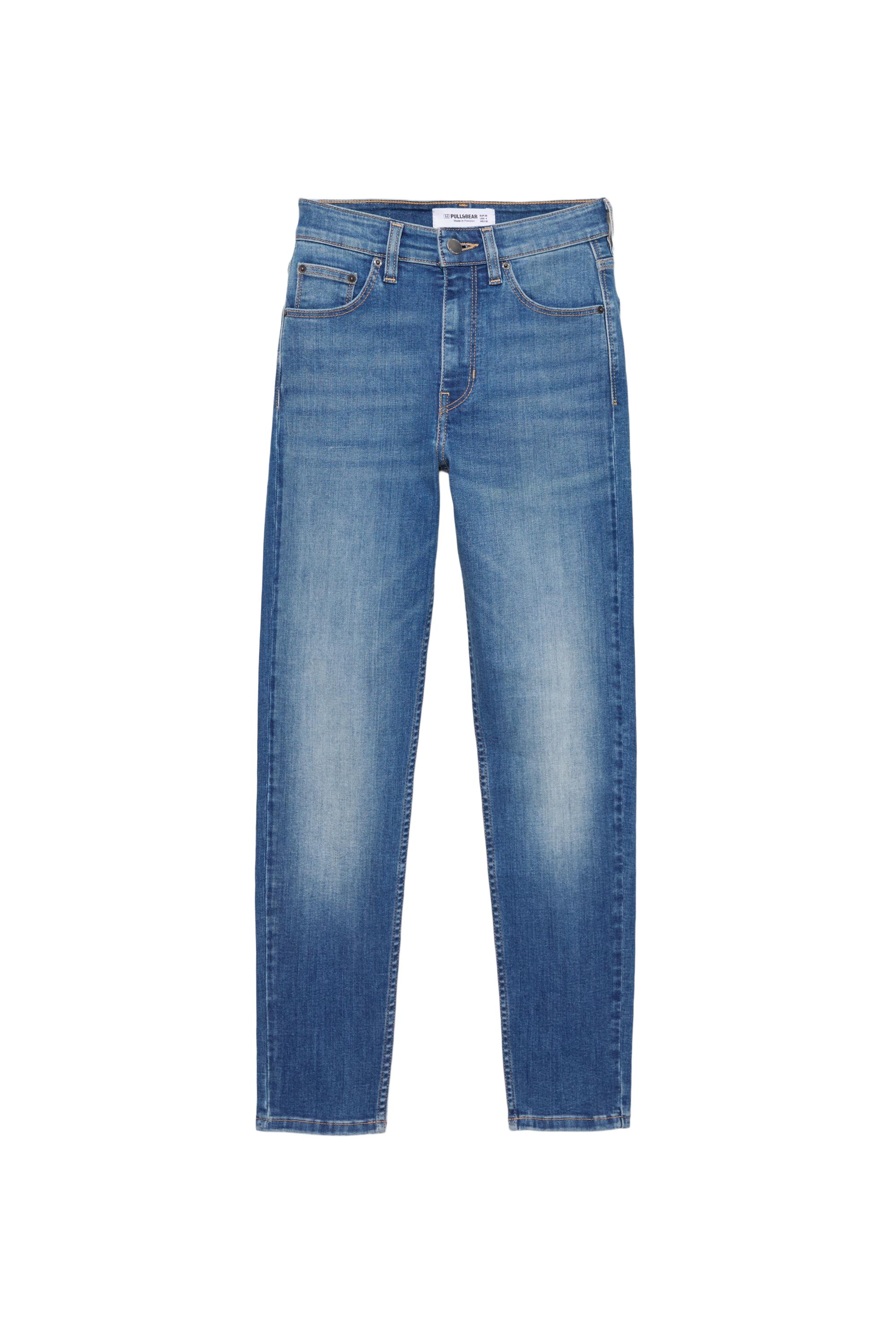 Pull&Bear Yüksek bel skinny jean görsel 2