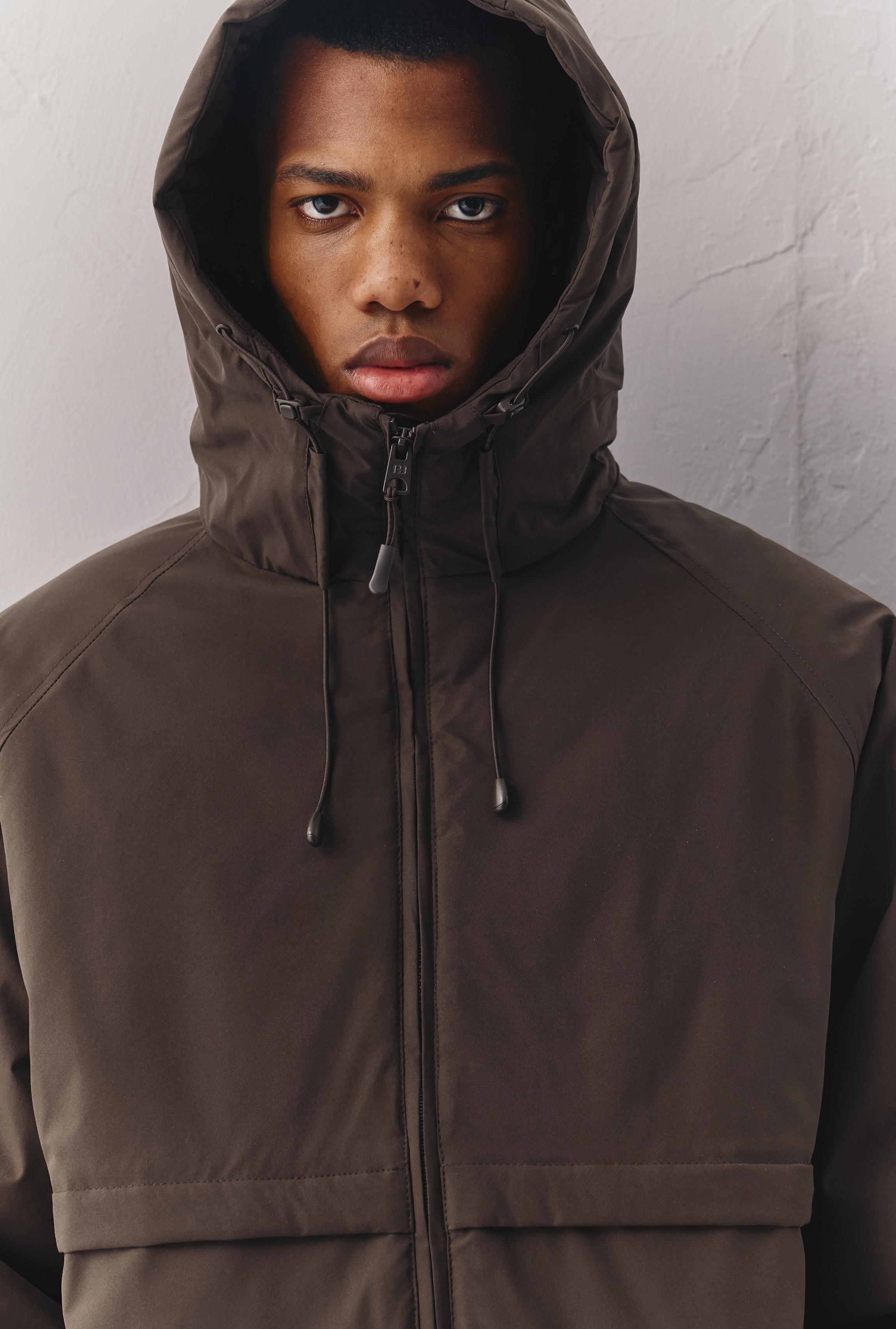 Cardigan Da Uomo Con Cappuccio | Maglieria Con Cappuccio Con Zip Intera | Felpa In Pile - Foto 2