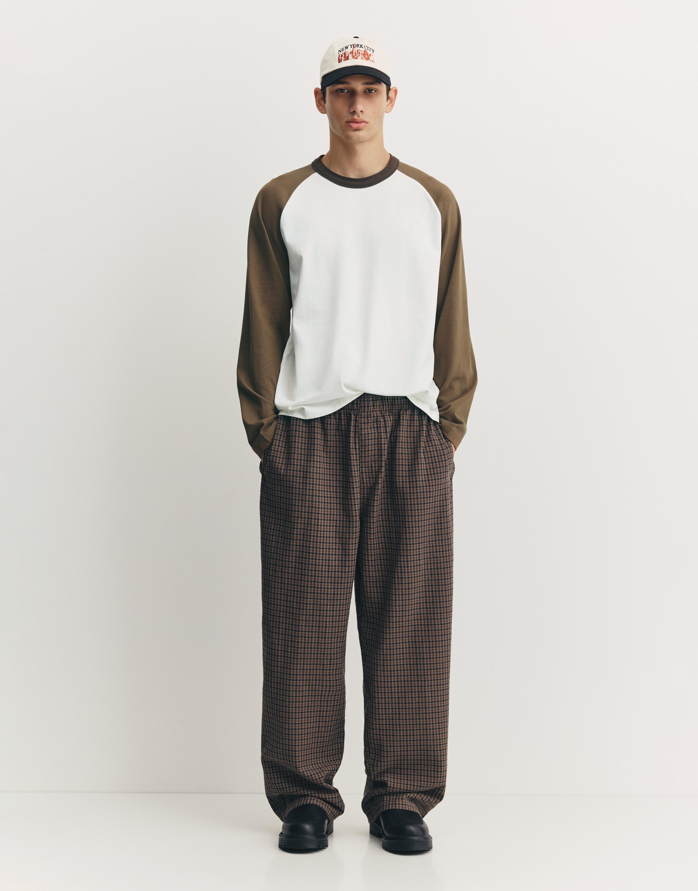 Reglan kol uzun kollu t-shirt - Görsel 9