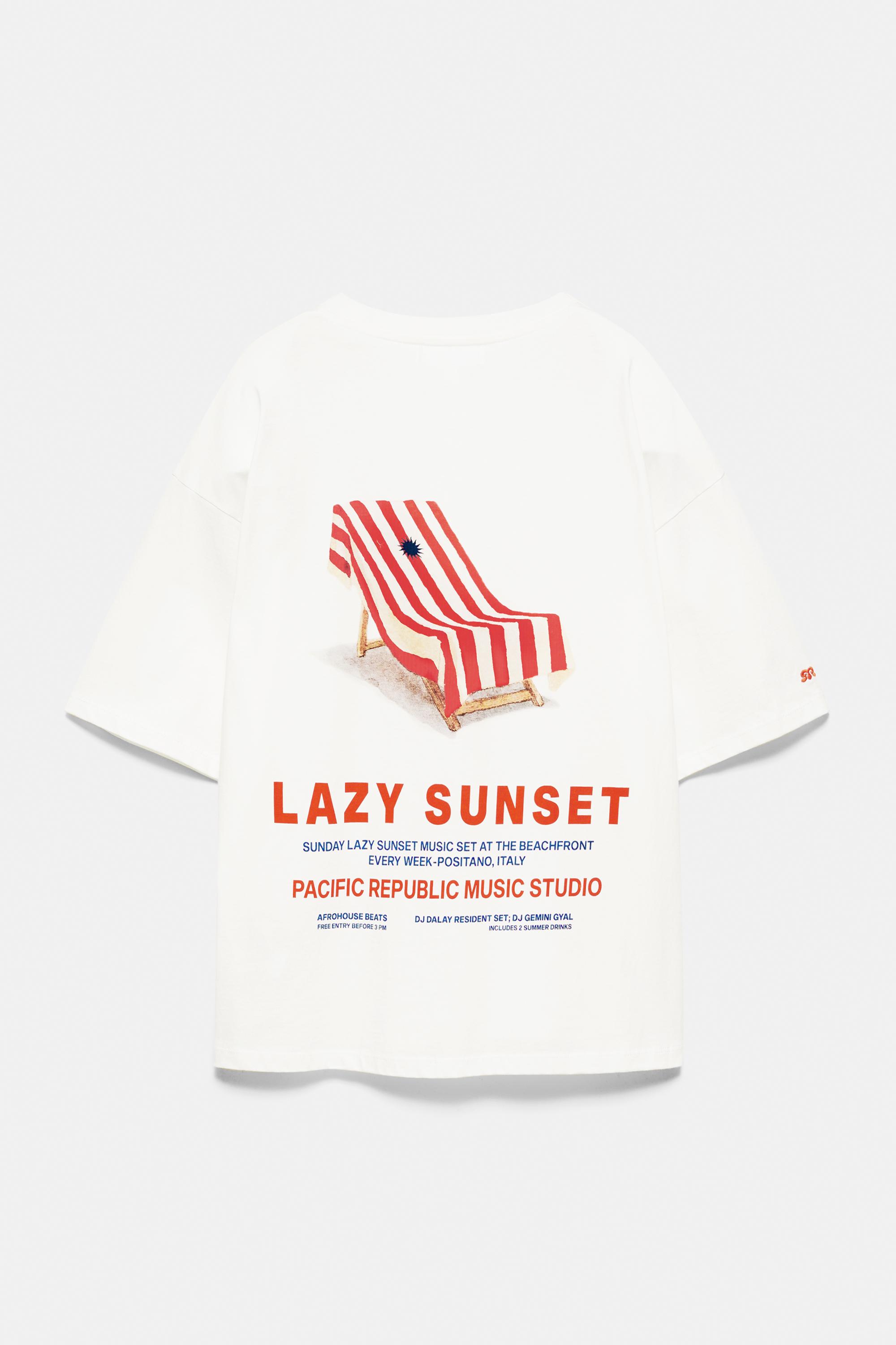 Hammock graphic T-shirt — Ice
