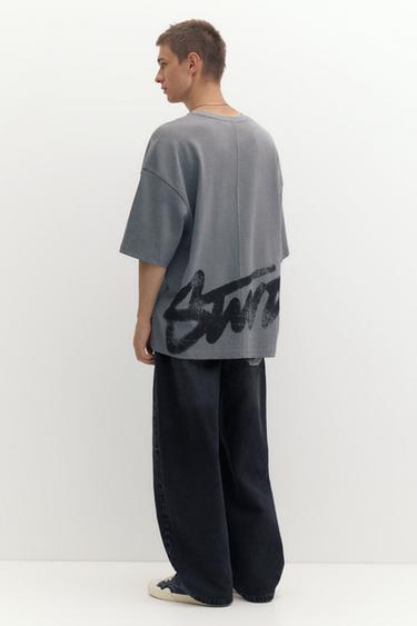 Oversize STWD T-shirt — Grey 6