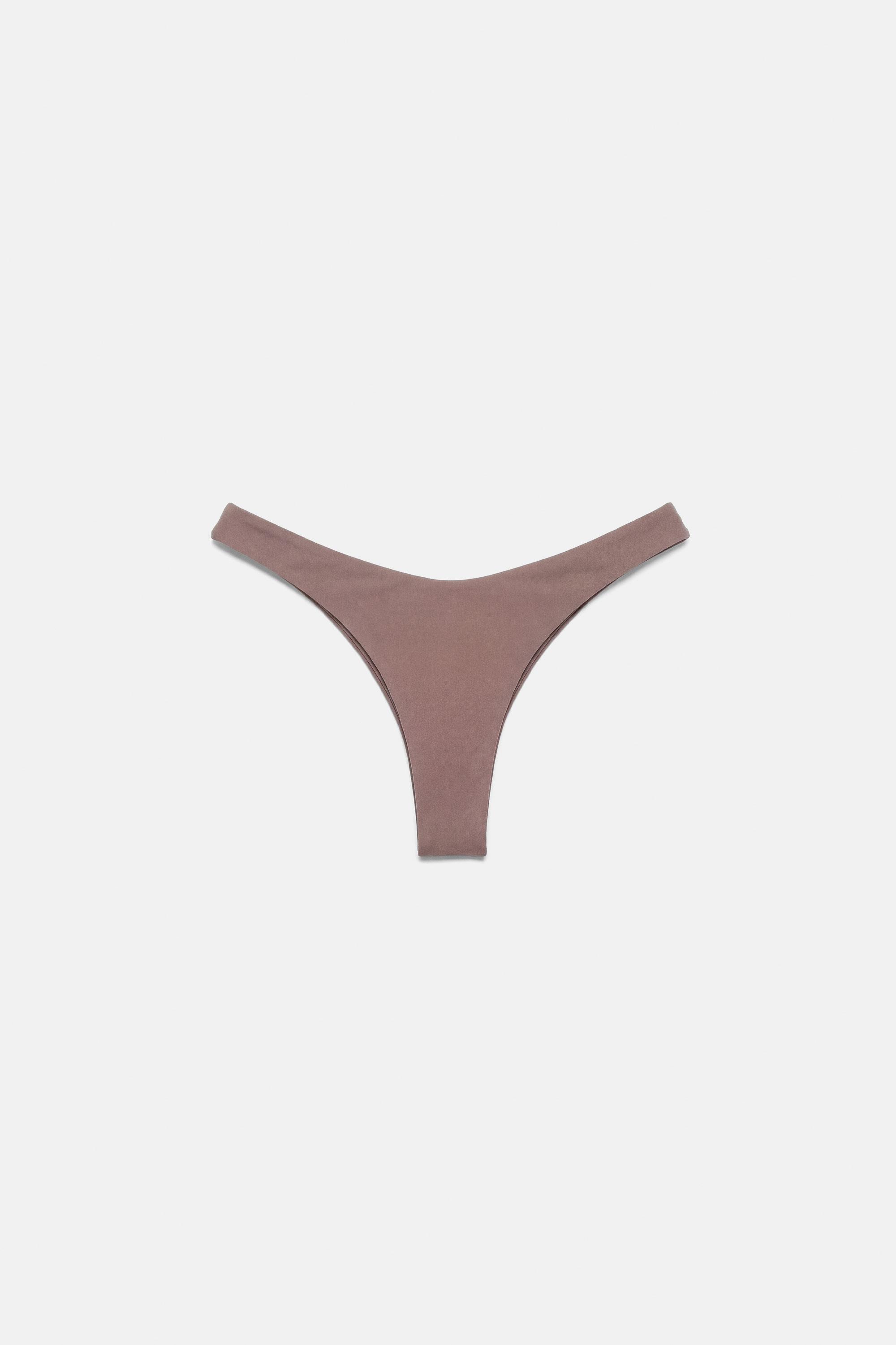 Brazilian bikini briefs — Mole brown