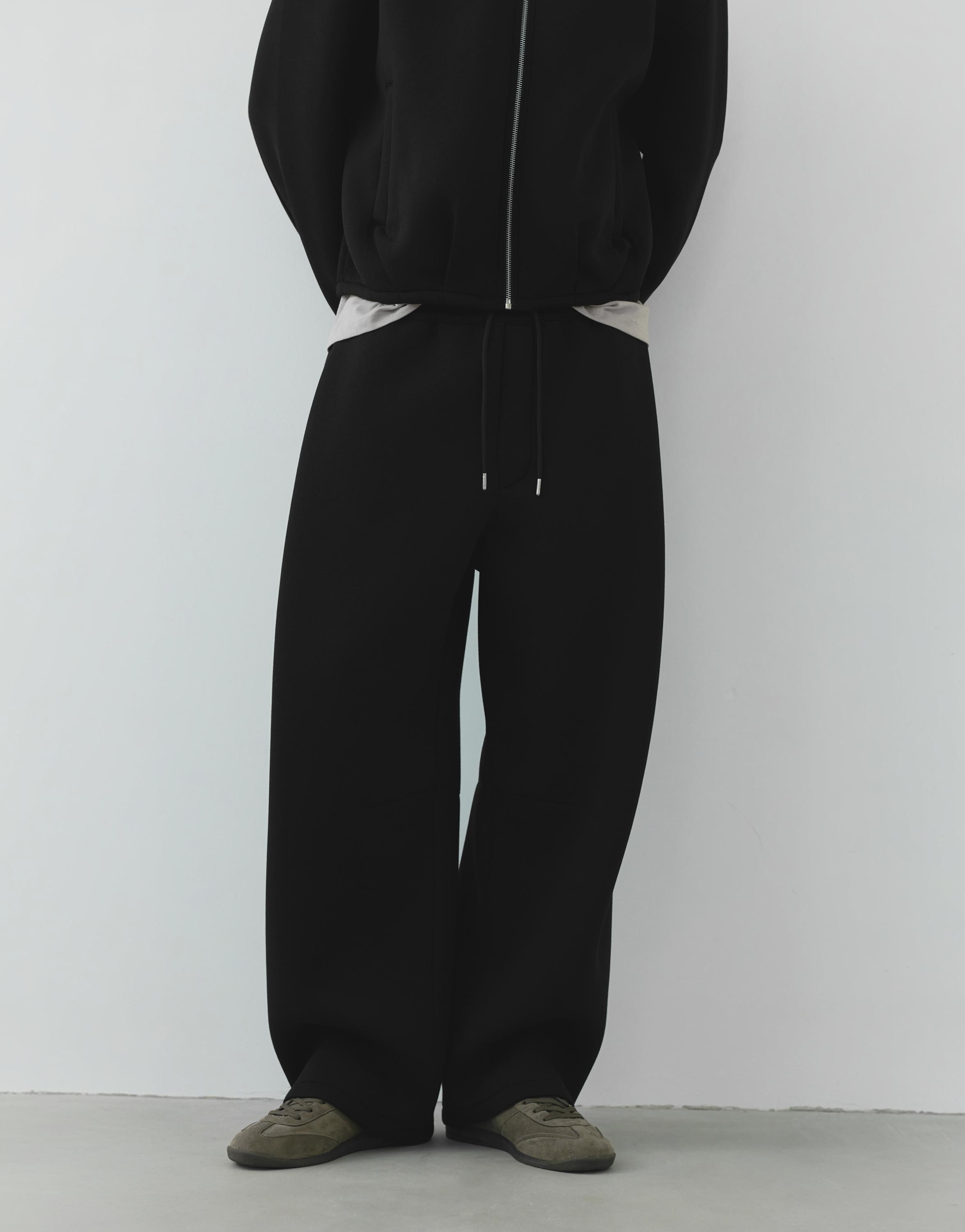Relaxed fit sweatpants — Black