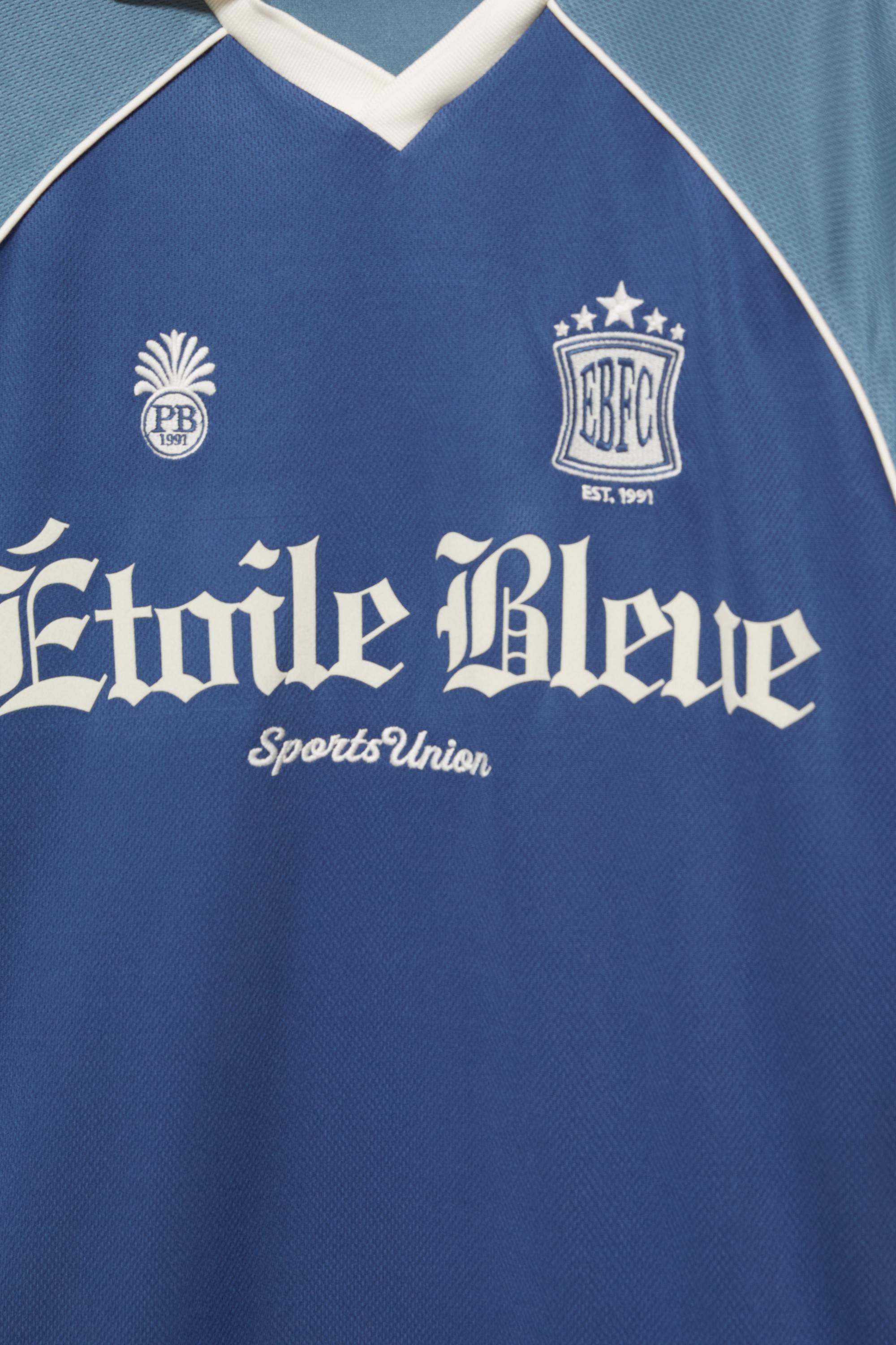 STWD grafik detaylı futbol polo - Görsel 5