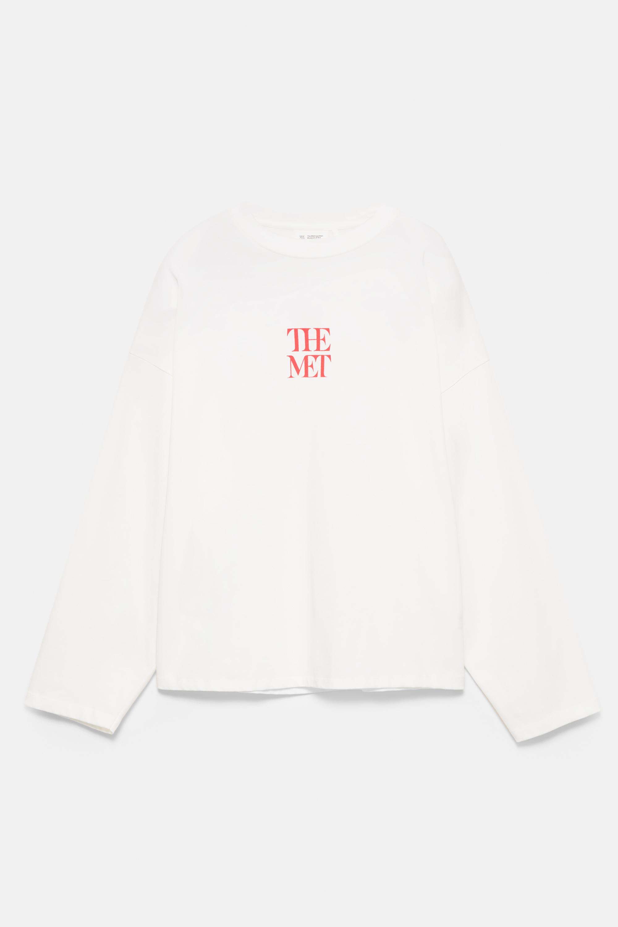 The Met beyaz t-shirt - Görsel 3