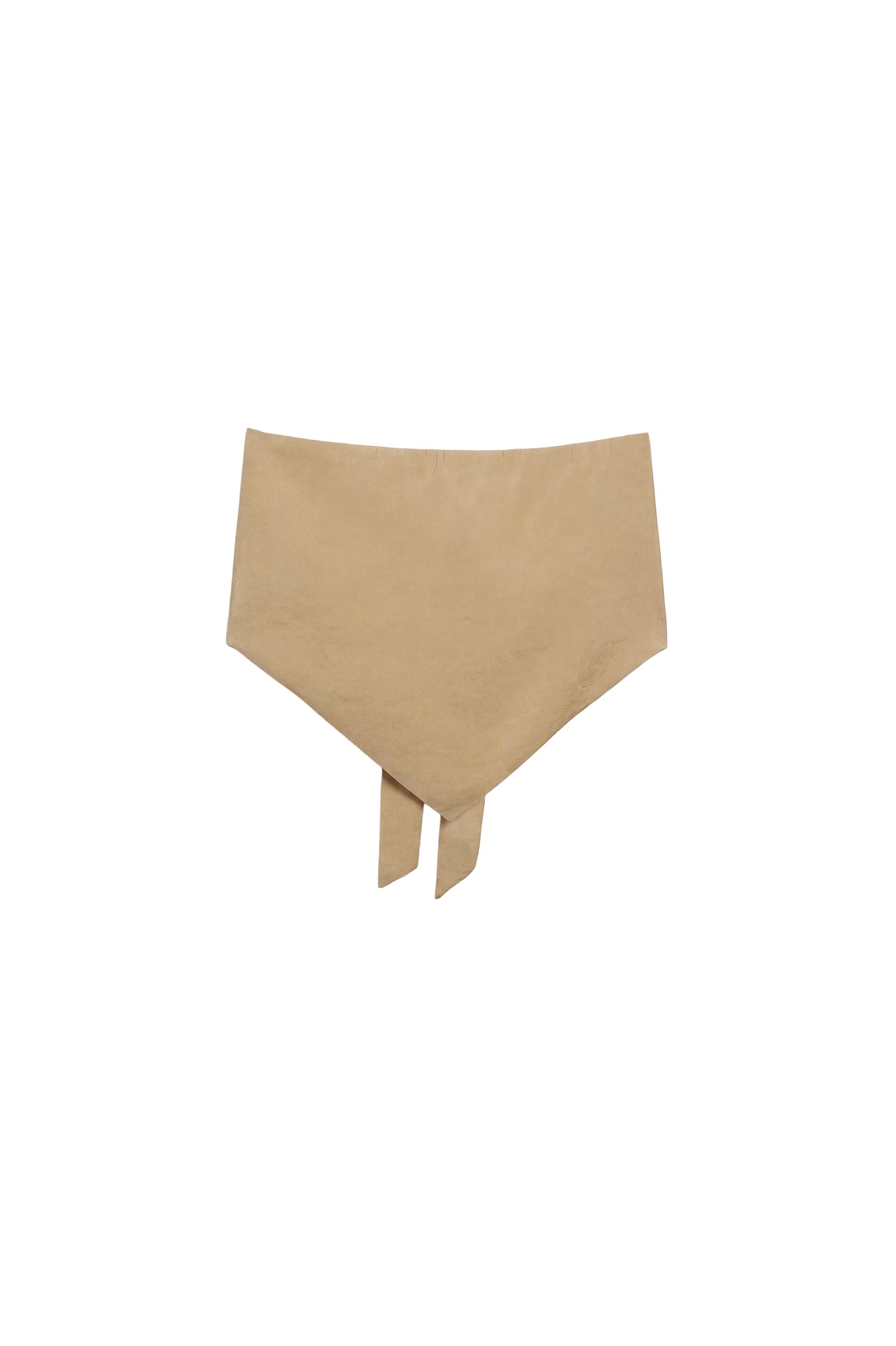 Bandana top — Light camel