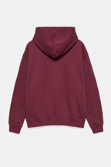 Basic hoodie — Burgundy 6
