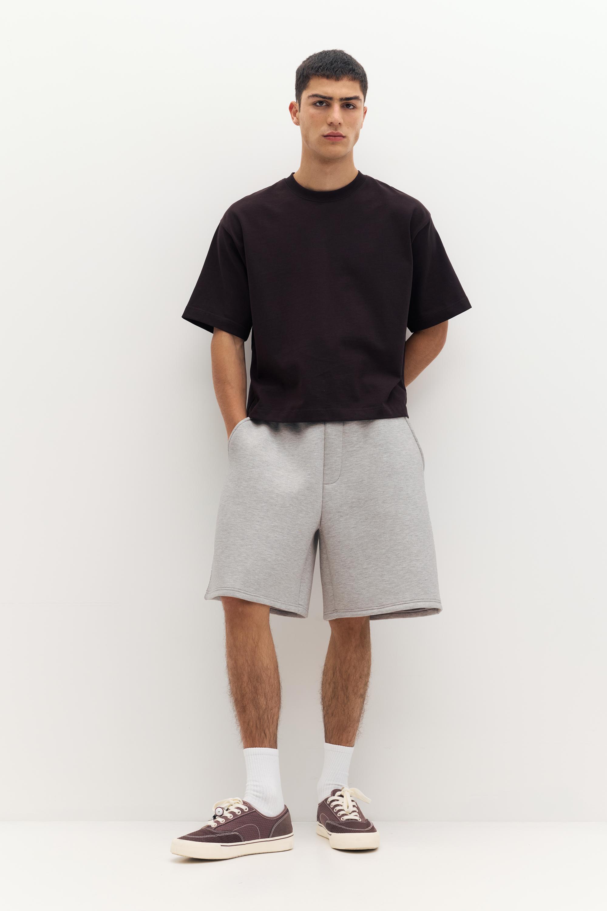 Bermuda Jogger Effetto Neoprene