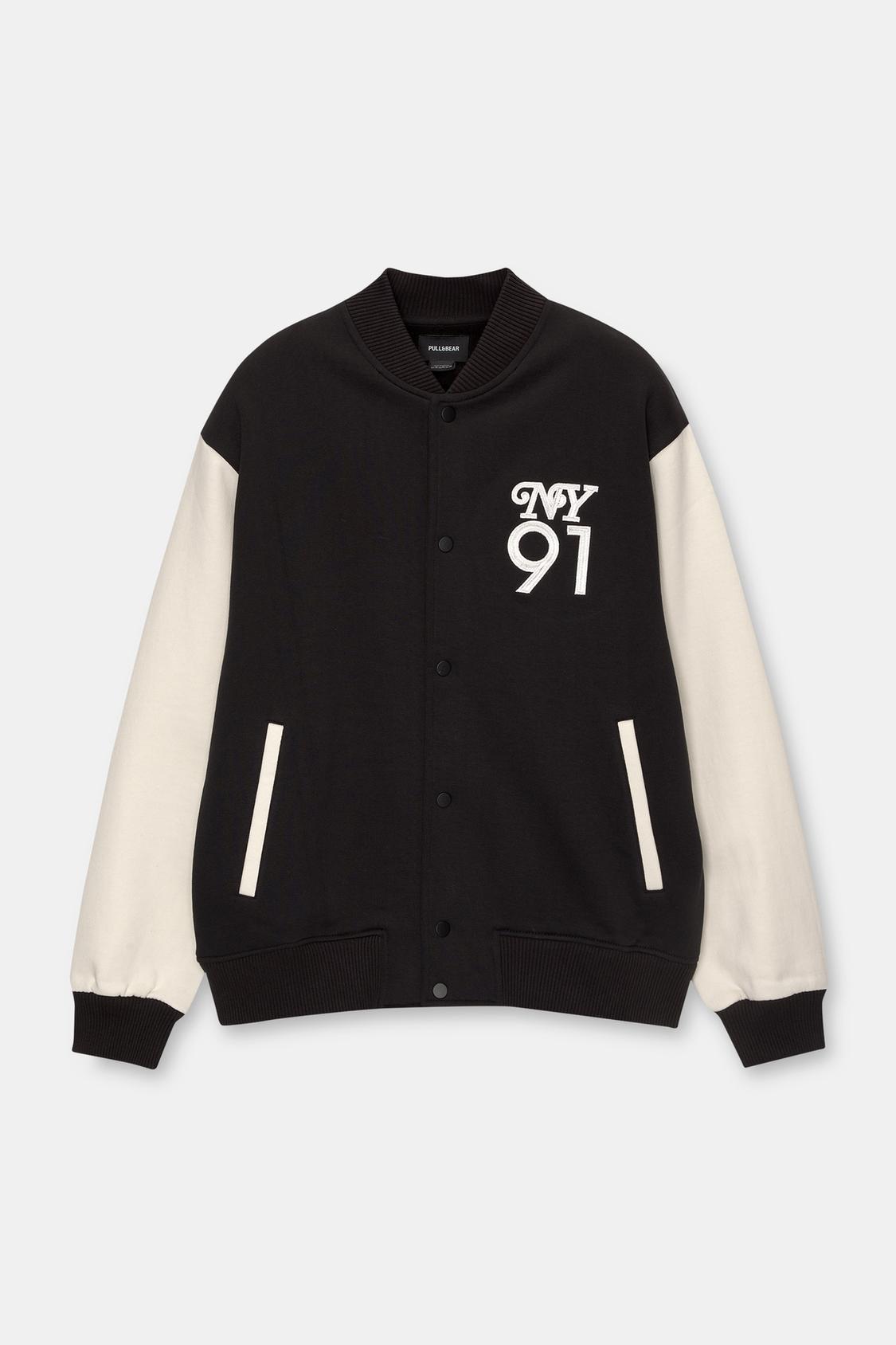 Felpa Piumino Pull And Bear Uomo Giacca Bomber Pull And Bear