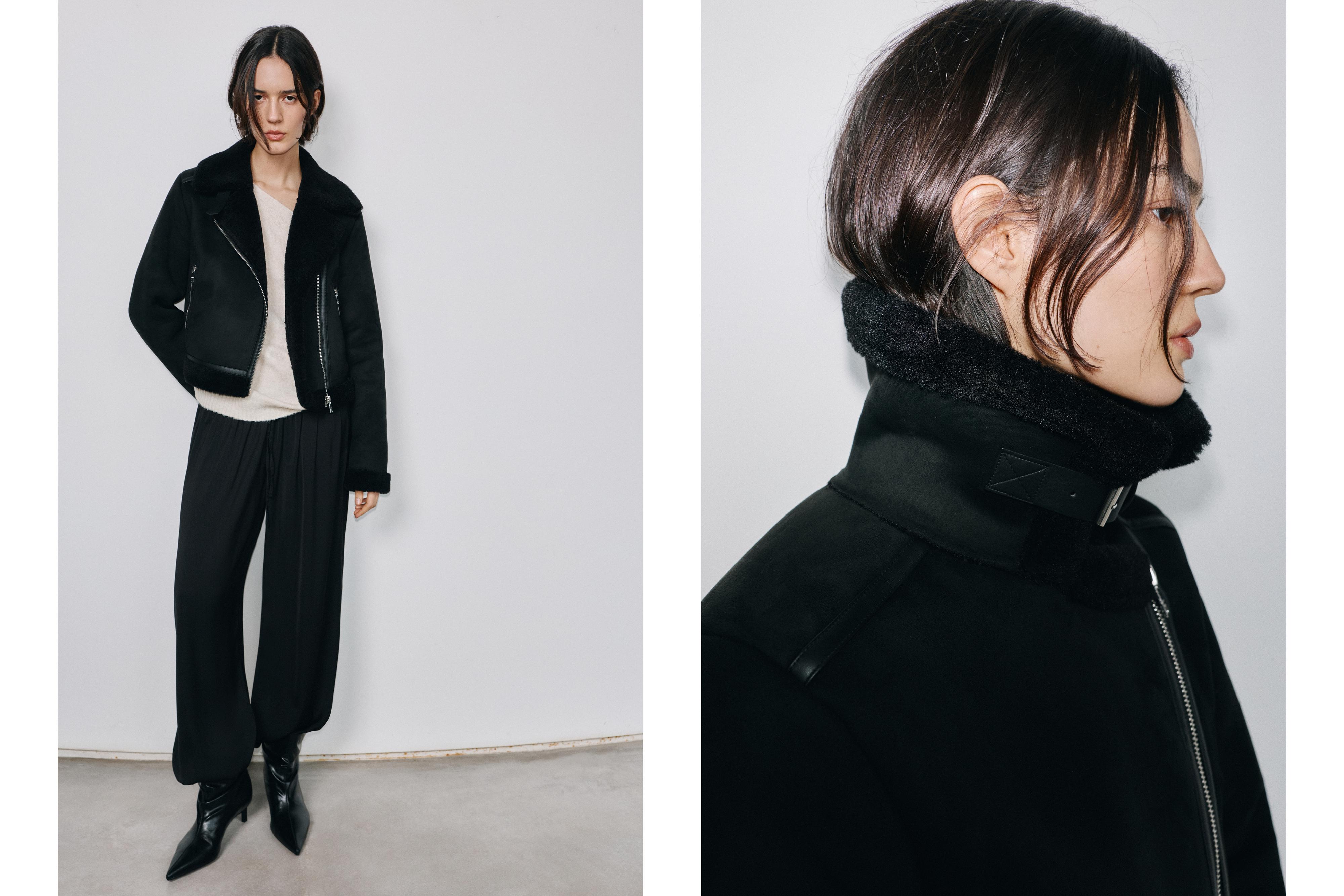 Short Reversible Jacket — Black