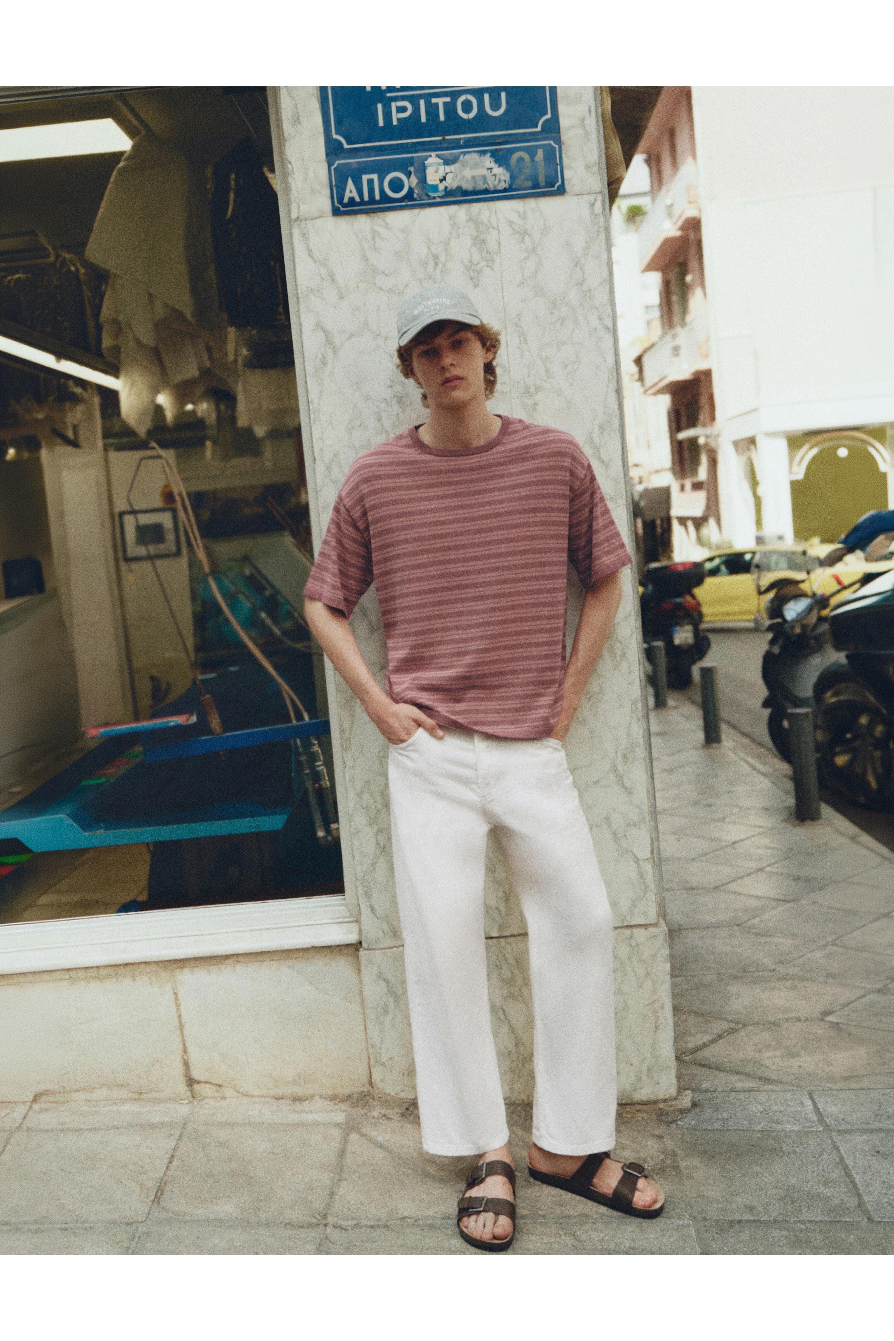 Tapered jeans — White