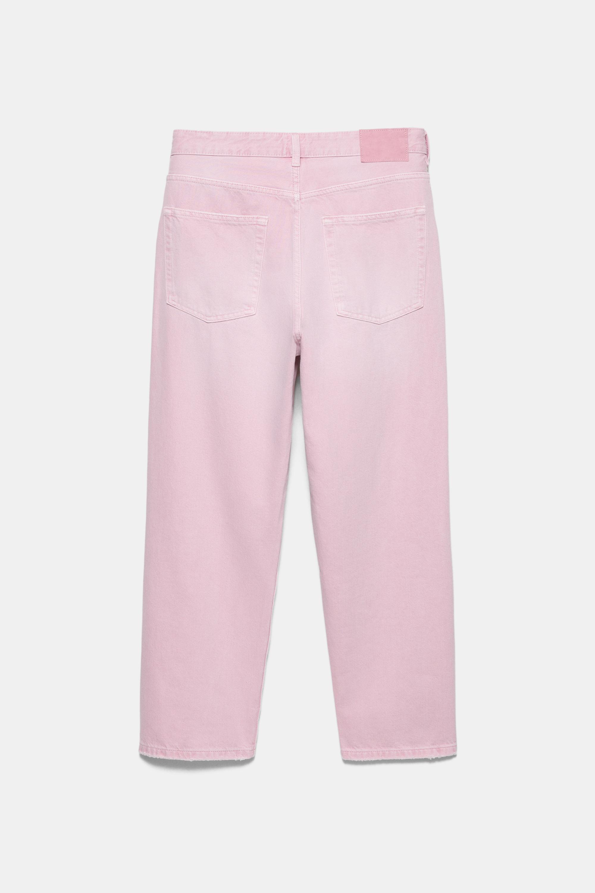 Baggy jeans — Rose pink