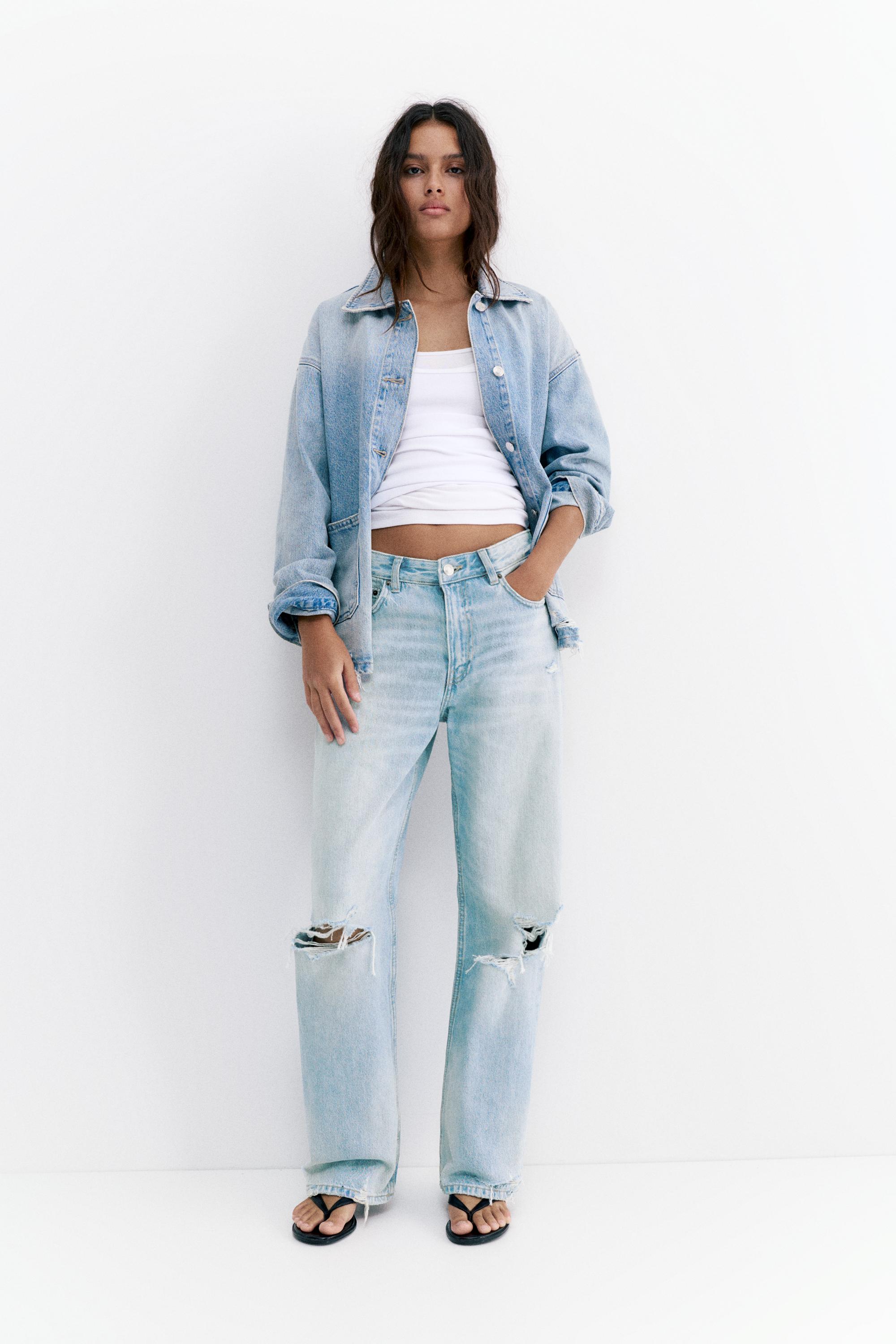 Orta bel straight fit jean - Görsel 191