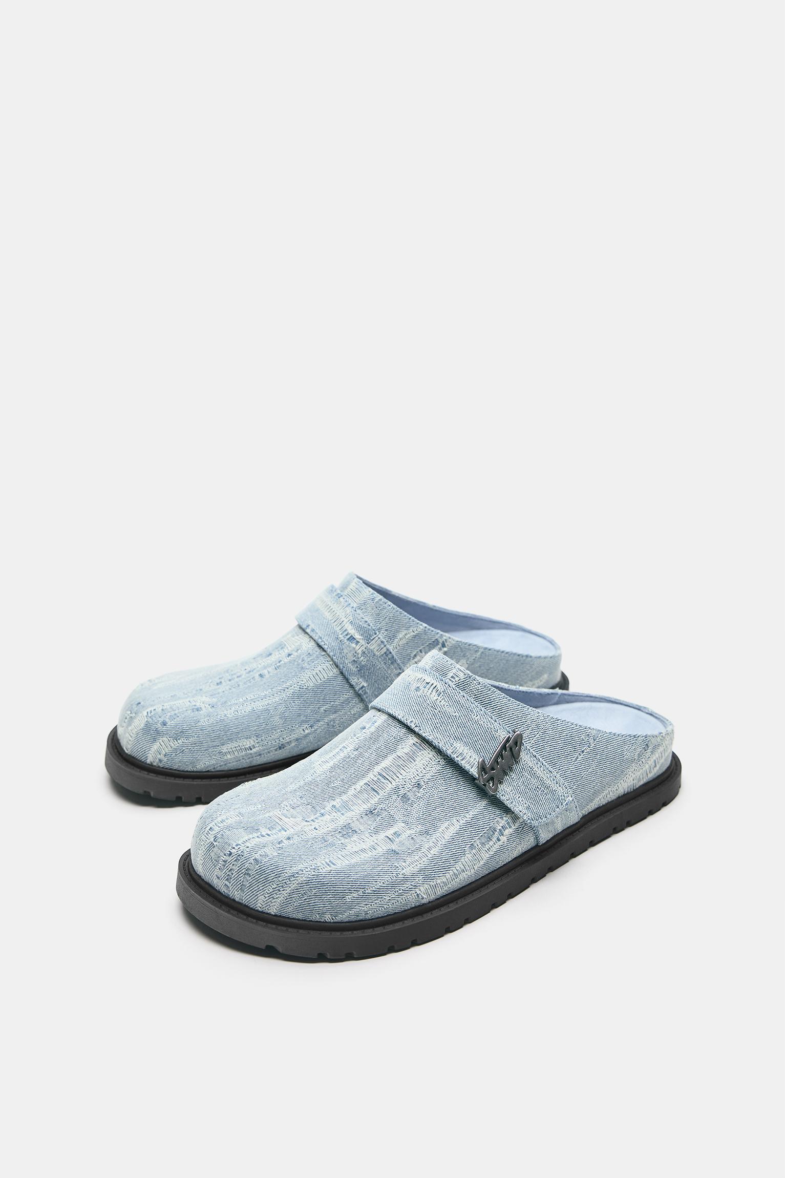STWD denim clogs — Blue