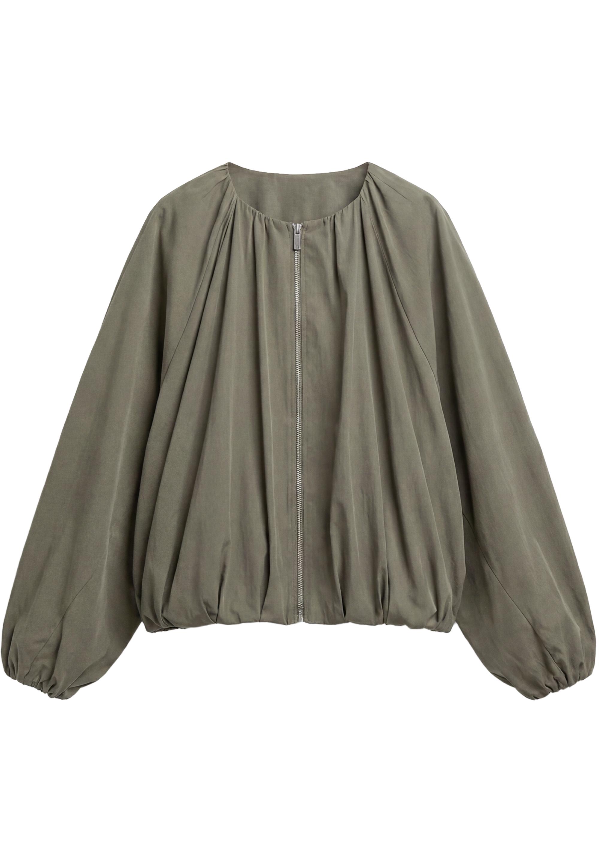 Balloon bomber jacket — Khaki