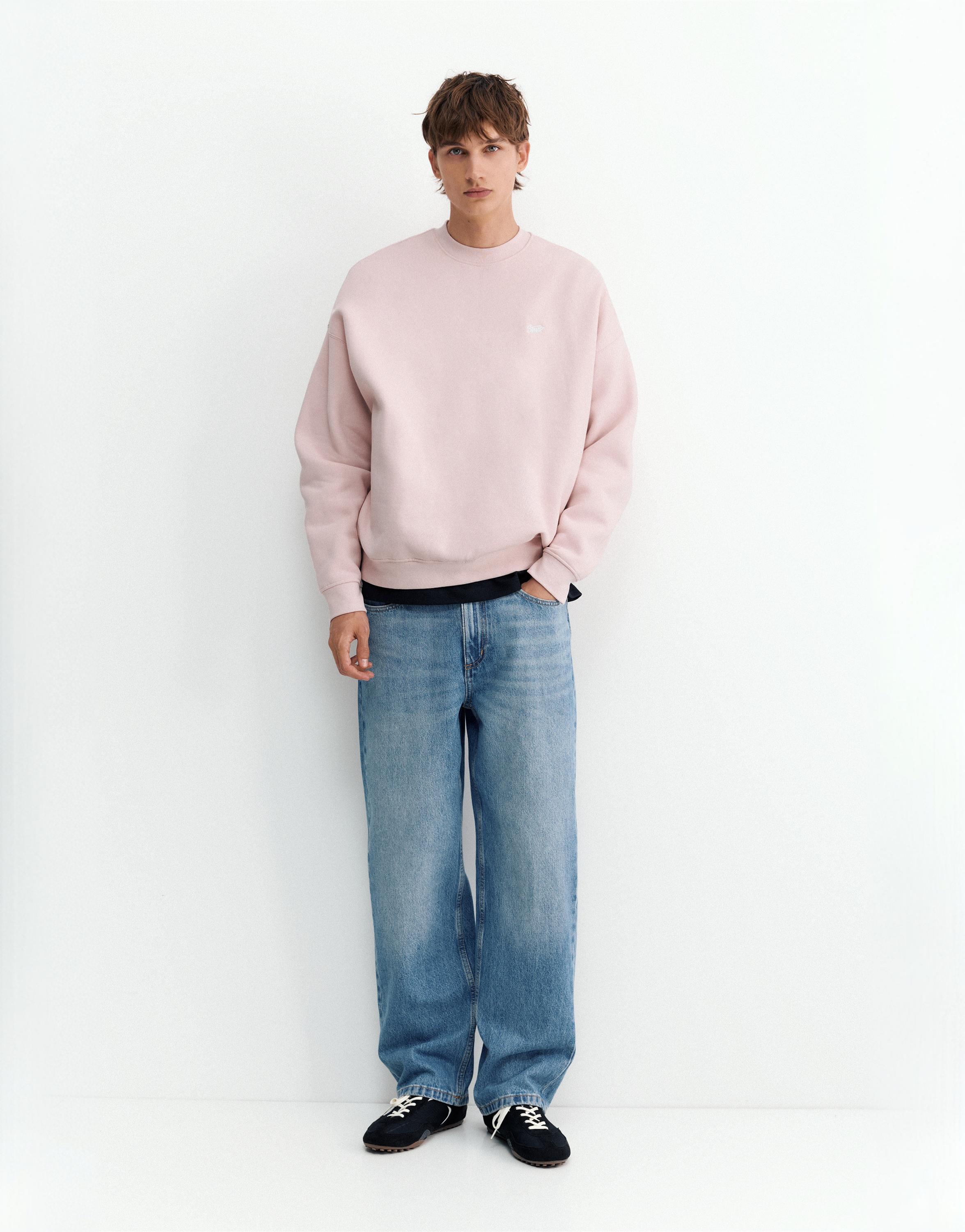 STWD boxy sweatshirt — Pink