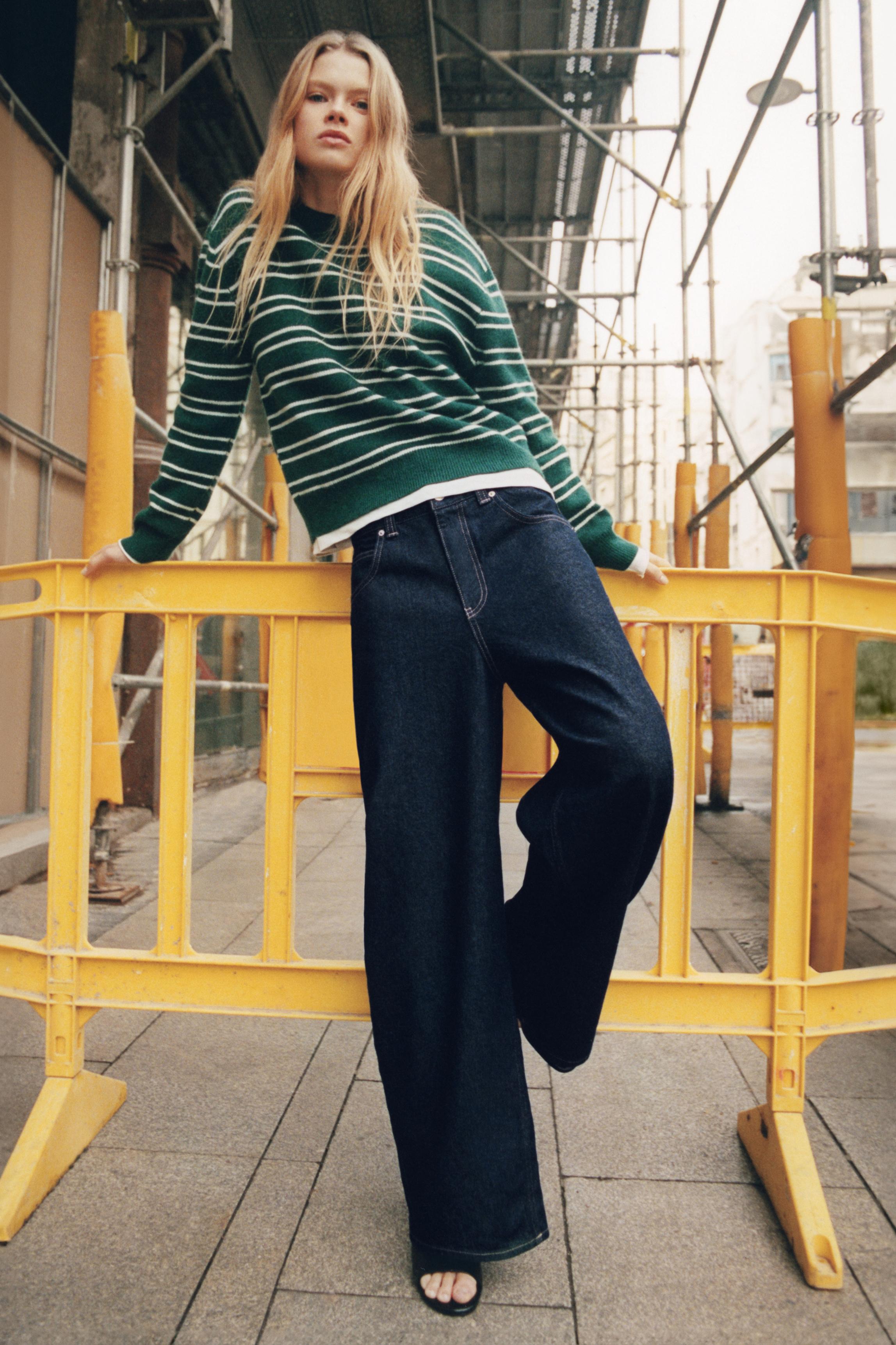 Oversize baggy jeans — Dark blue
