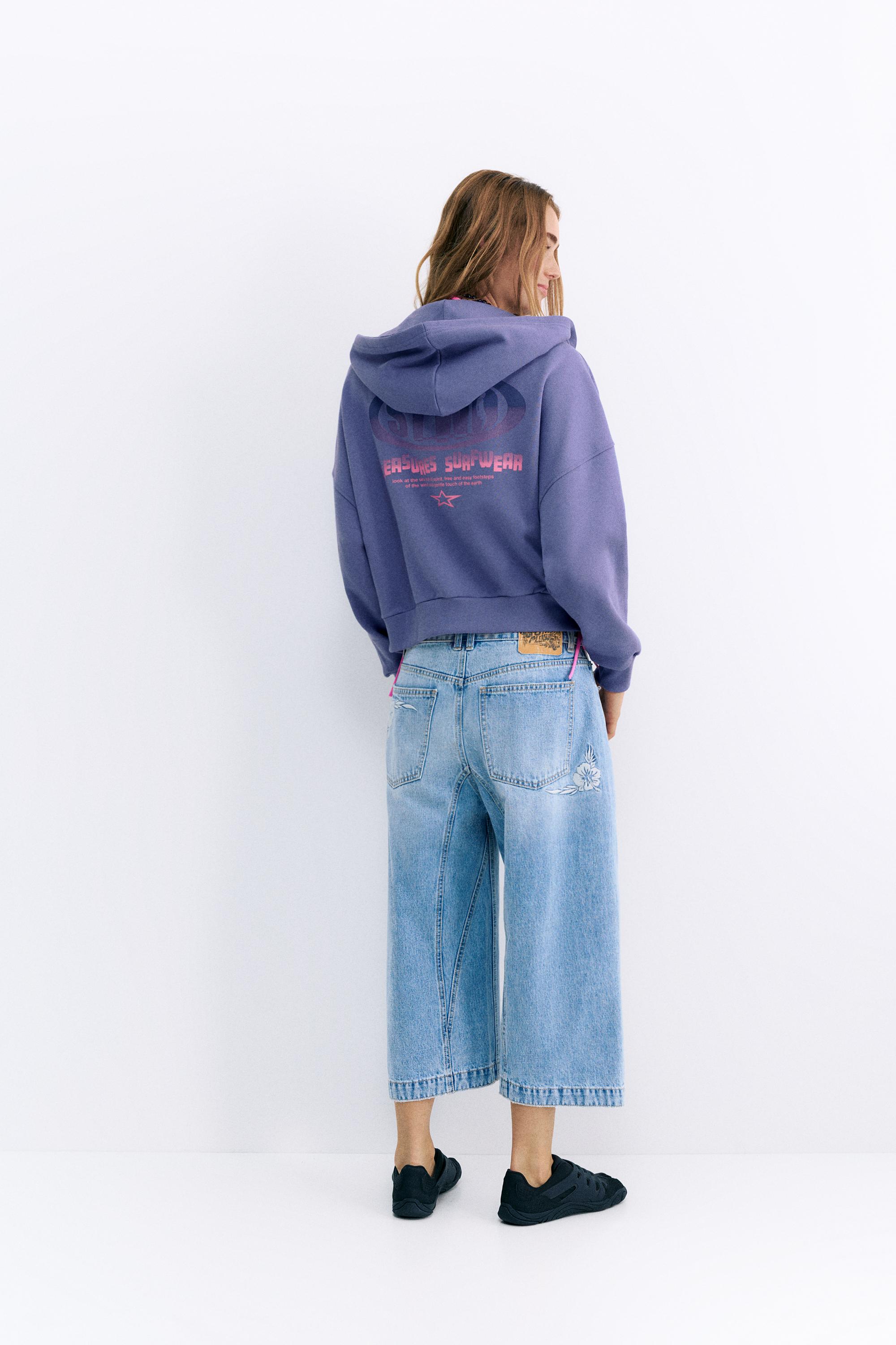 Pleasures x STWD hoodie — Bluish (alternate view)