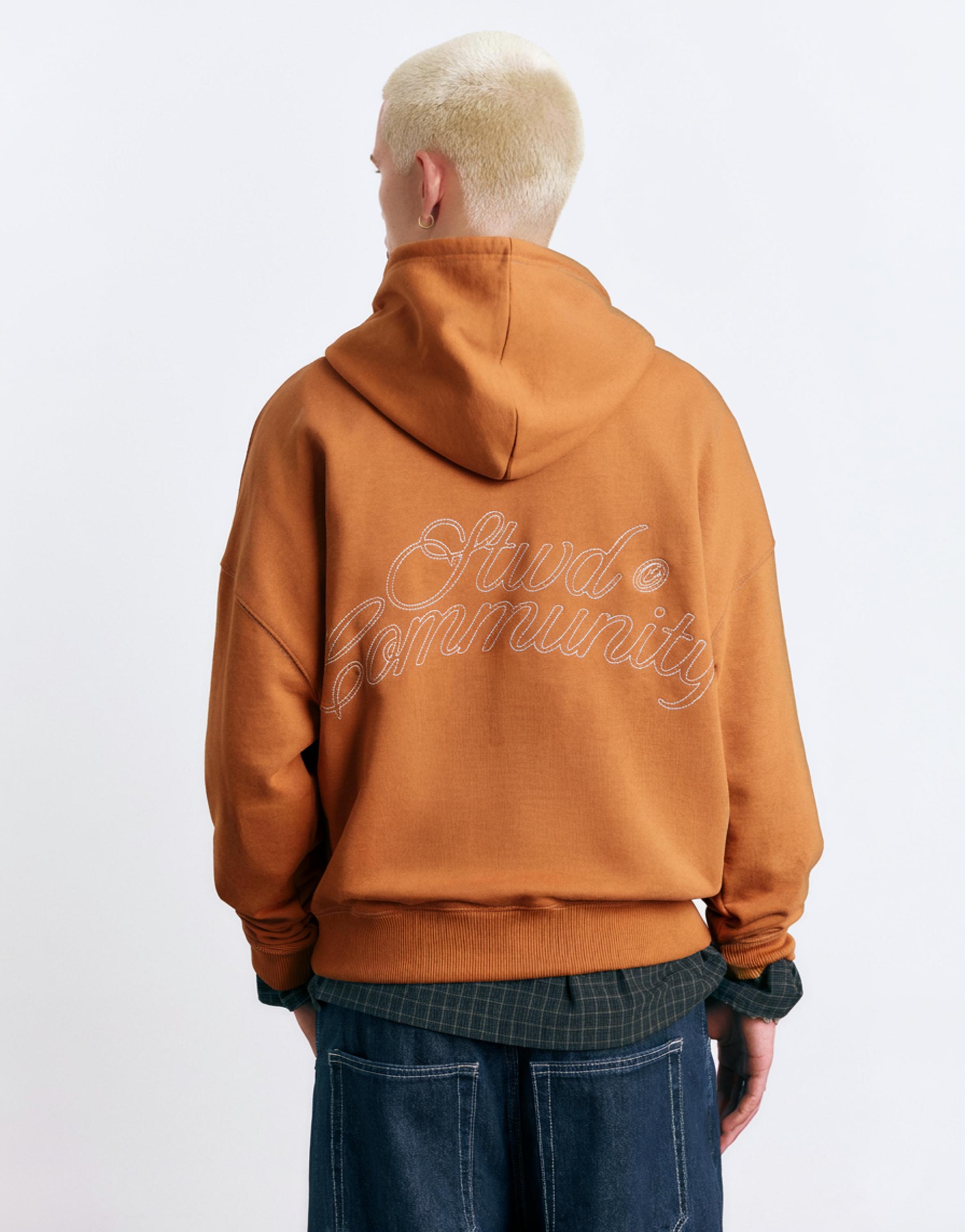 STWD star hoodie — Mustard