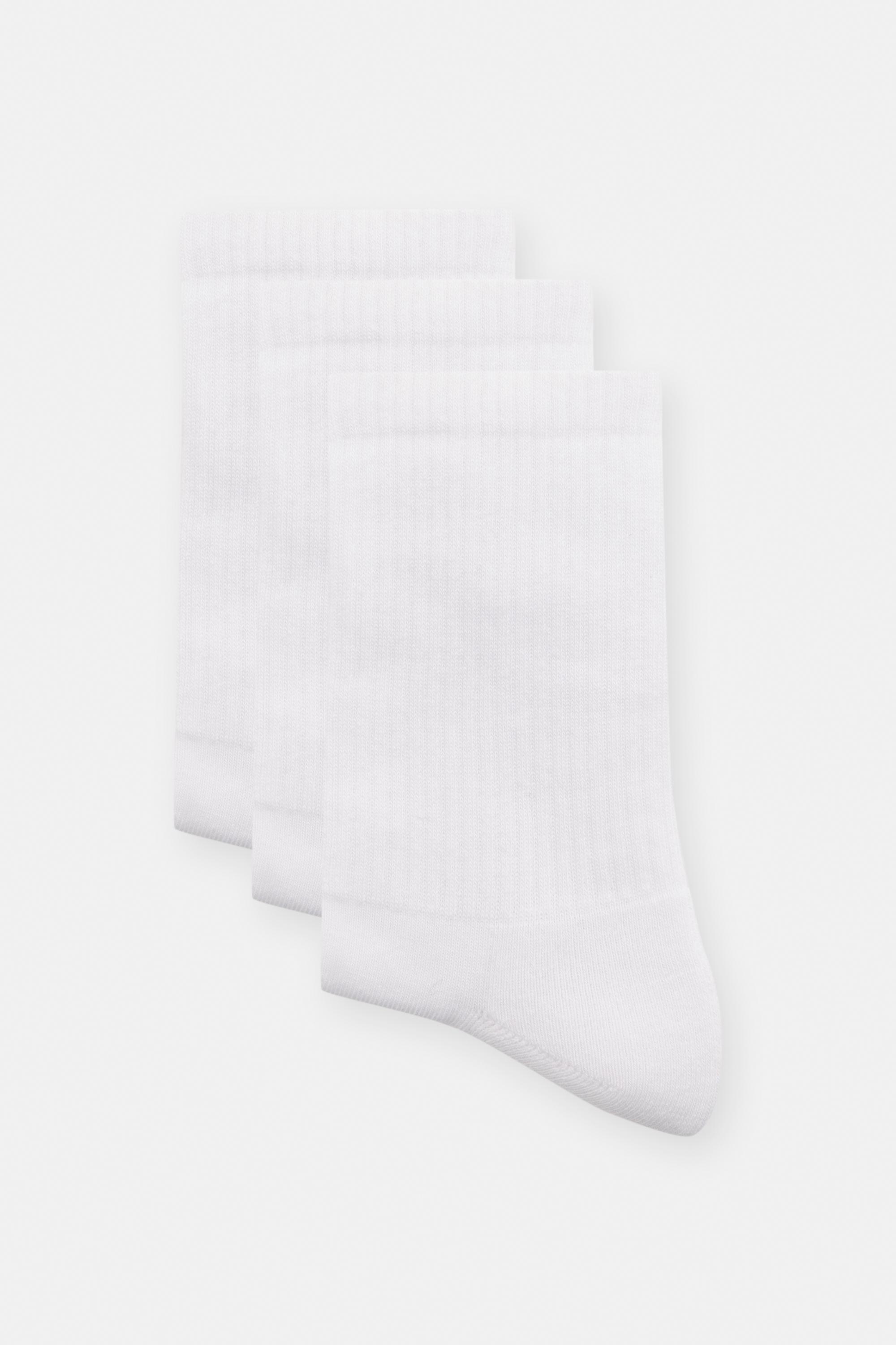 Pack of 3 pairs of socks — White