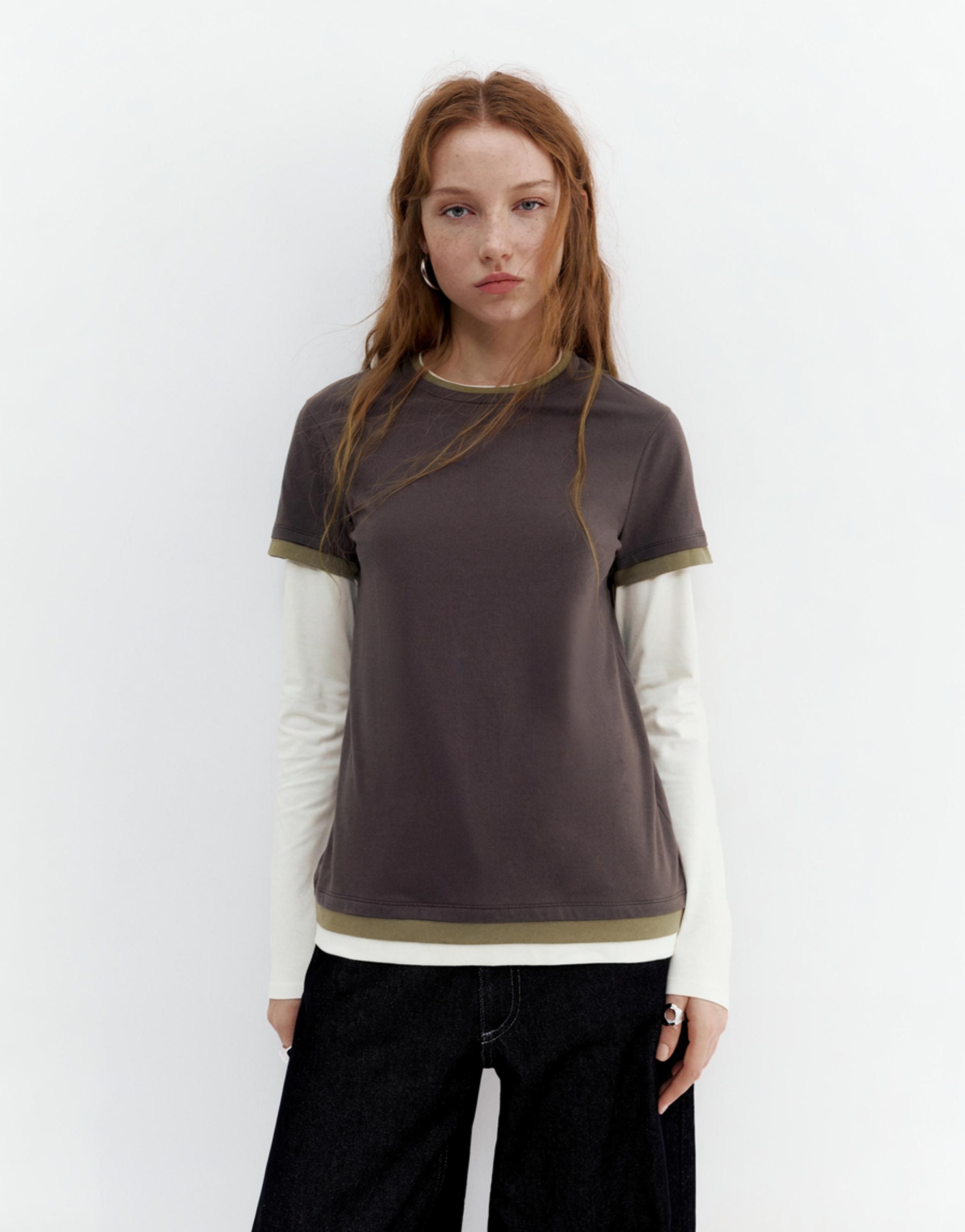 Çift kollu t-shirt - Görsel 12