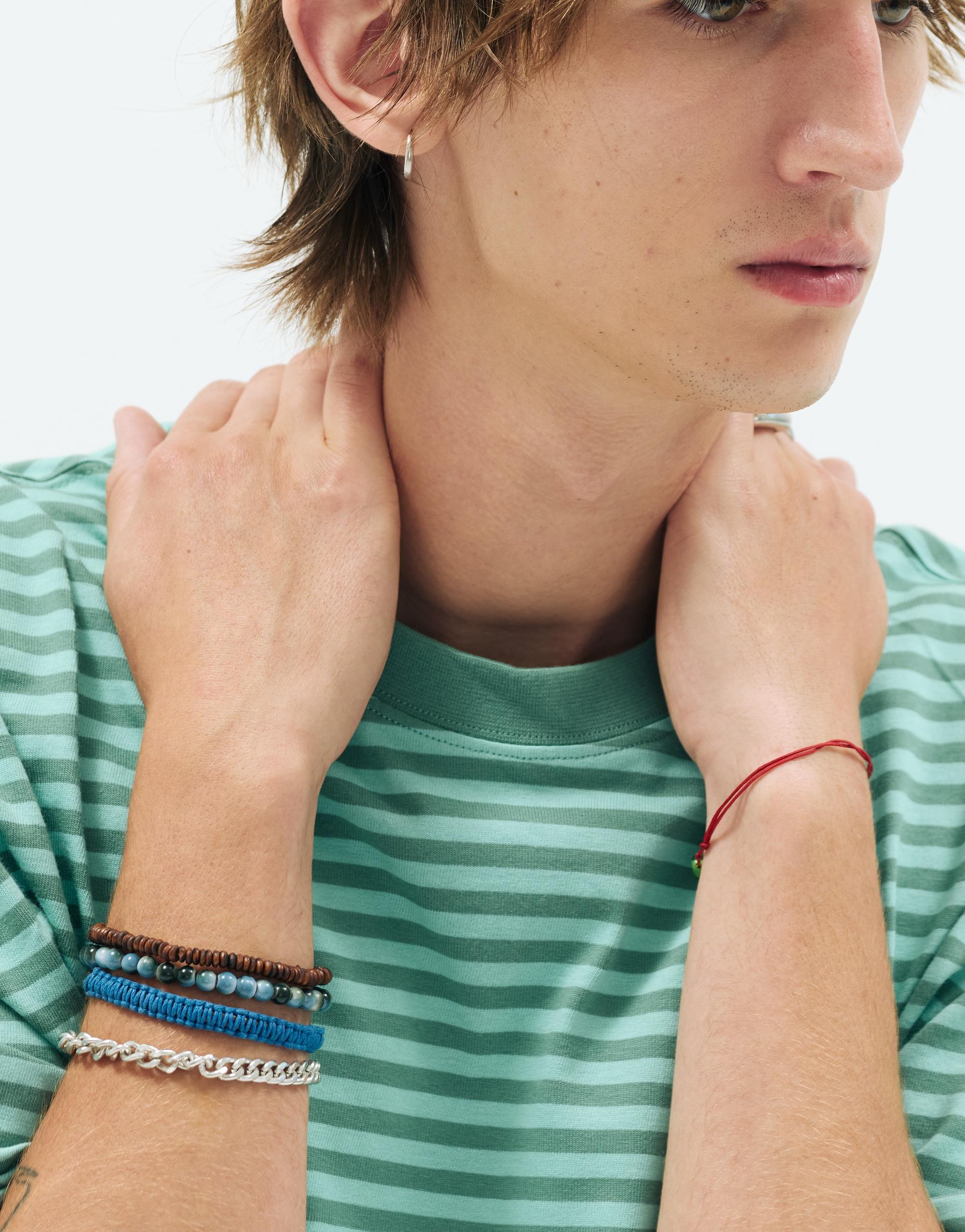 4-pack of bead and chain bracelets — Others