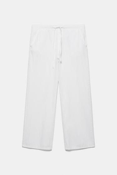 Low-rise jogger jeans — White 6