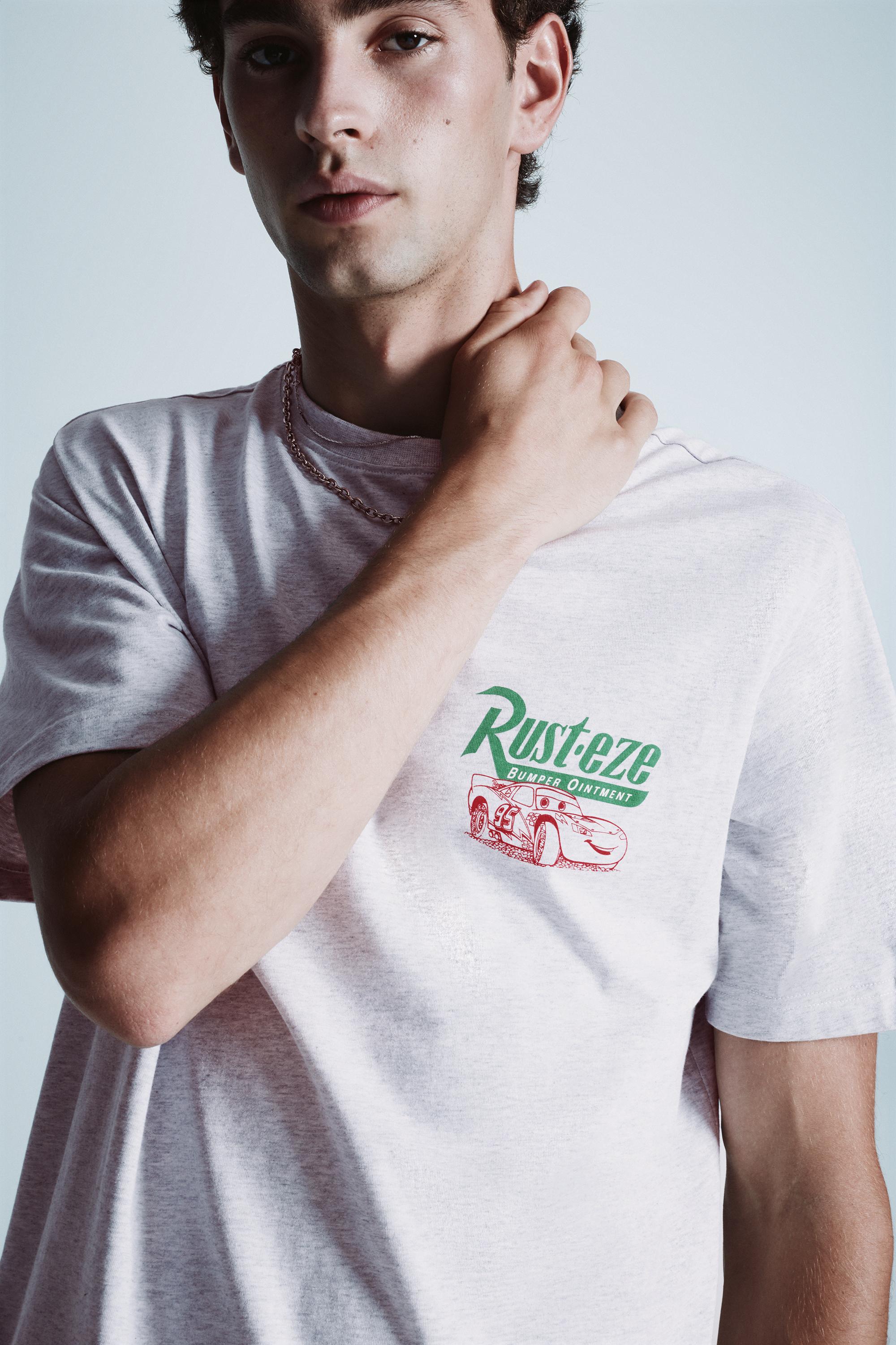 Cars regular fit T-shirt — Grey marl
