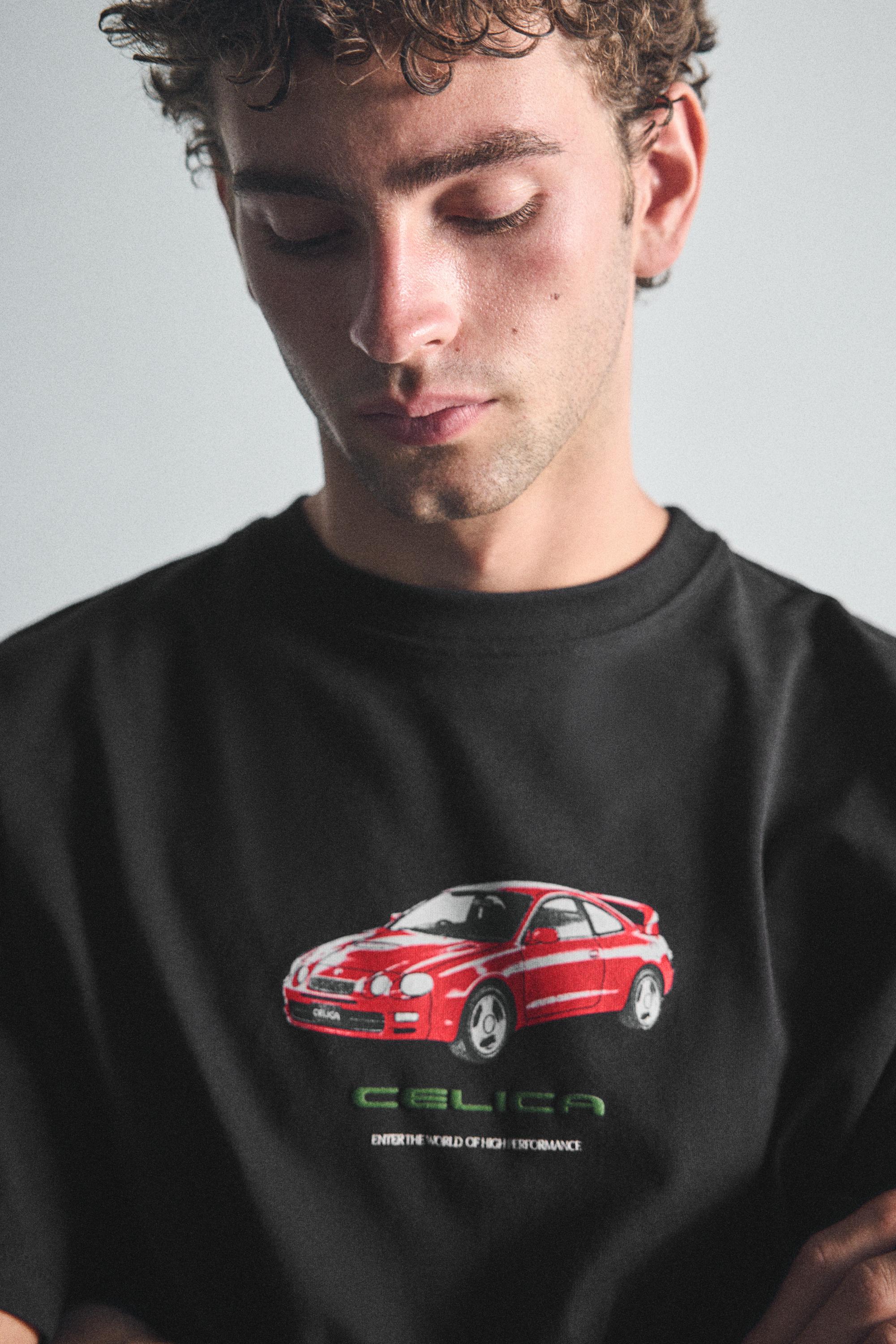 Toyota Celica T-shirt — Black
