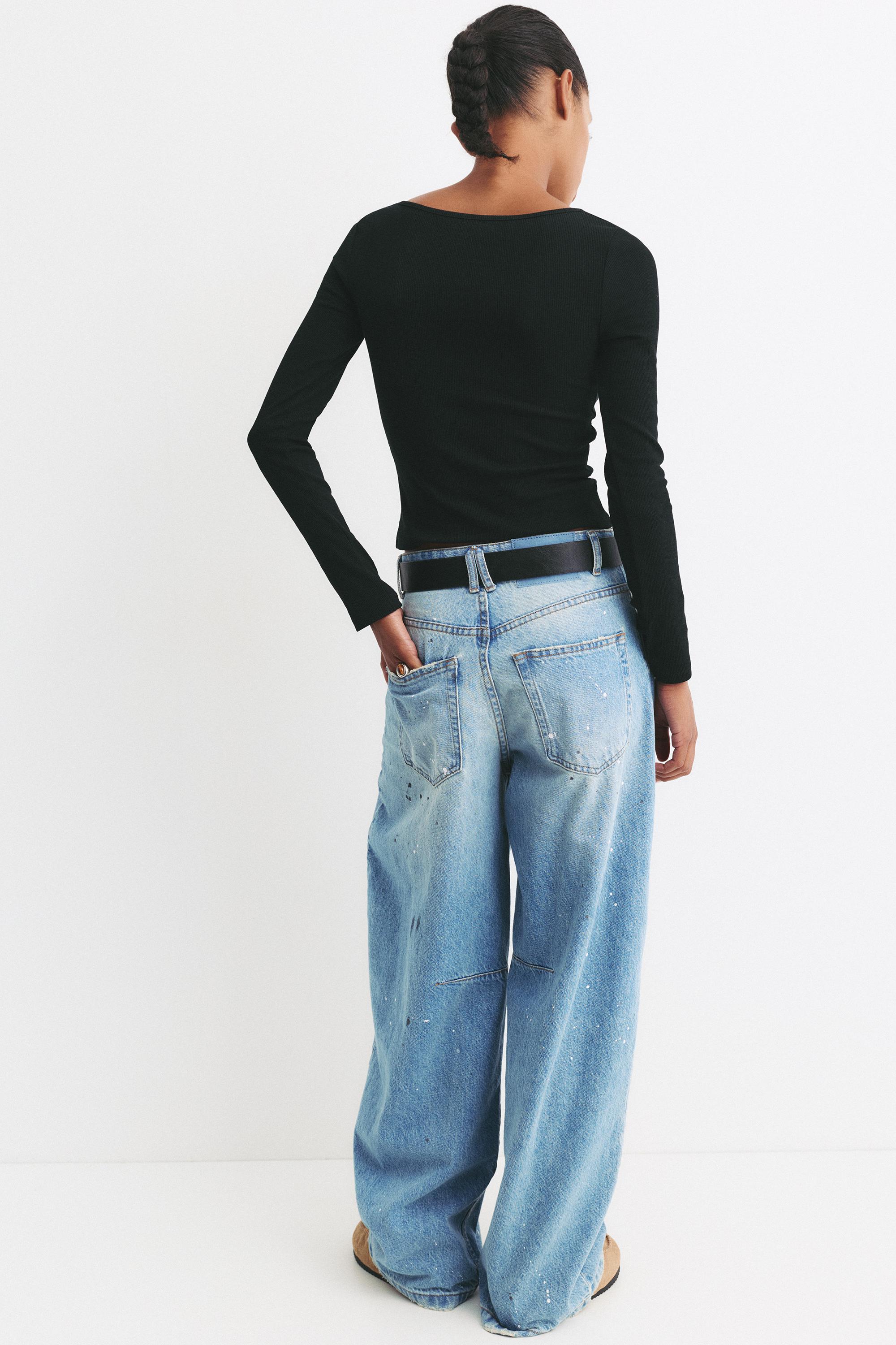 Fitilli bisiklet yaka tişört - Görsel 44