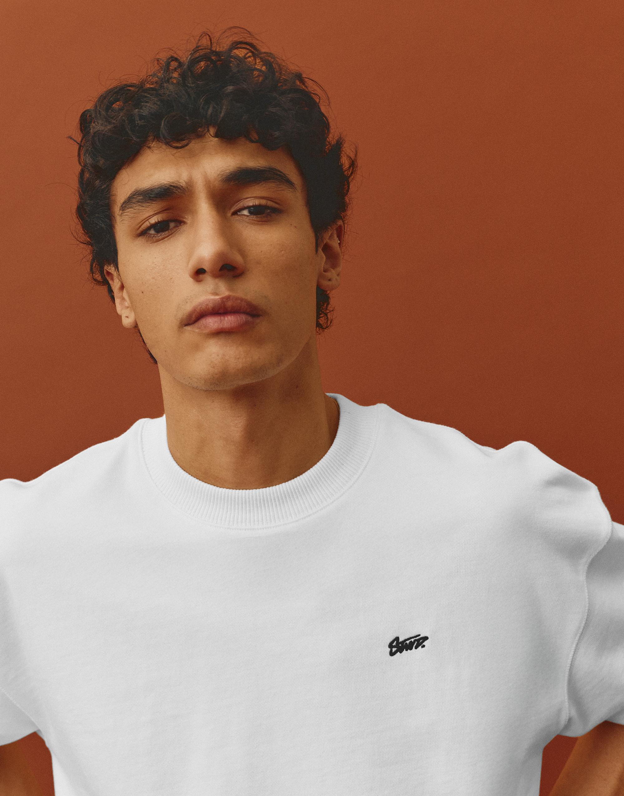 Short sleeve STWD sweatshirt — White