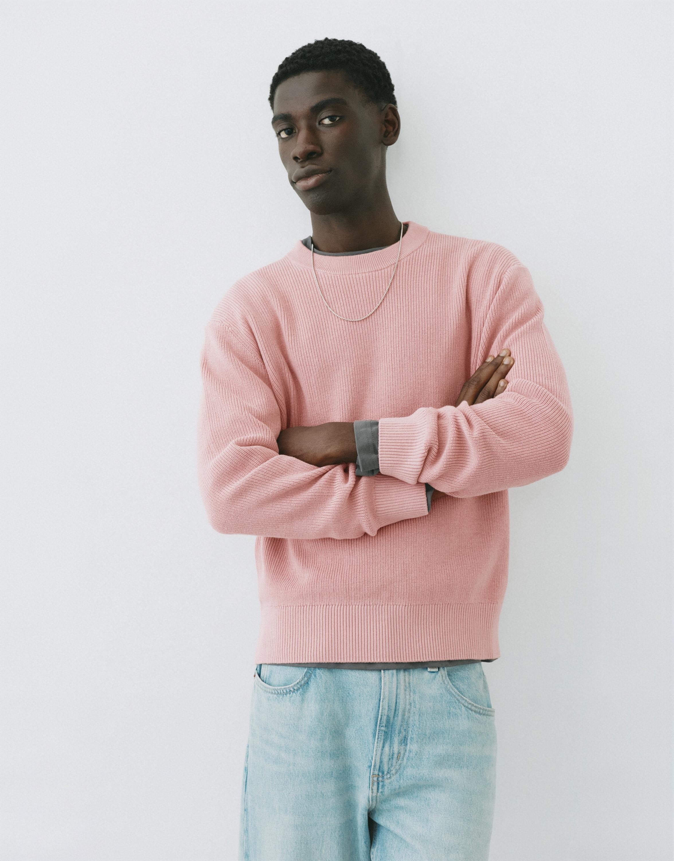 Basic jumper — Pastel pink