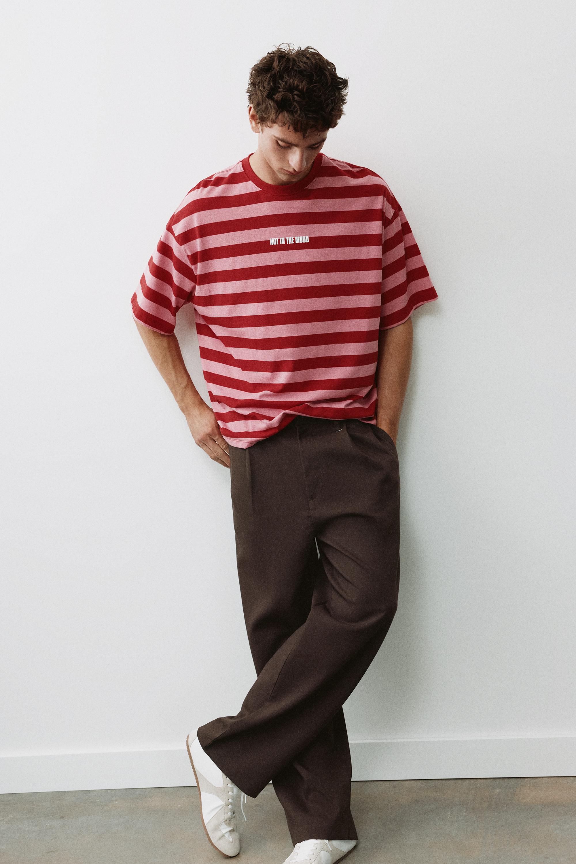 Tailored darted trousers — Brown