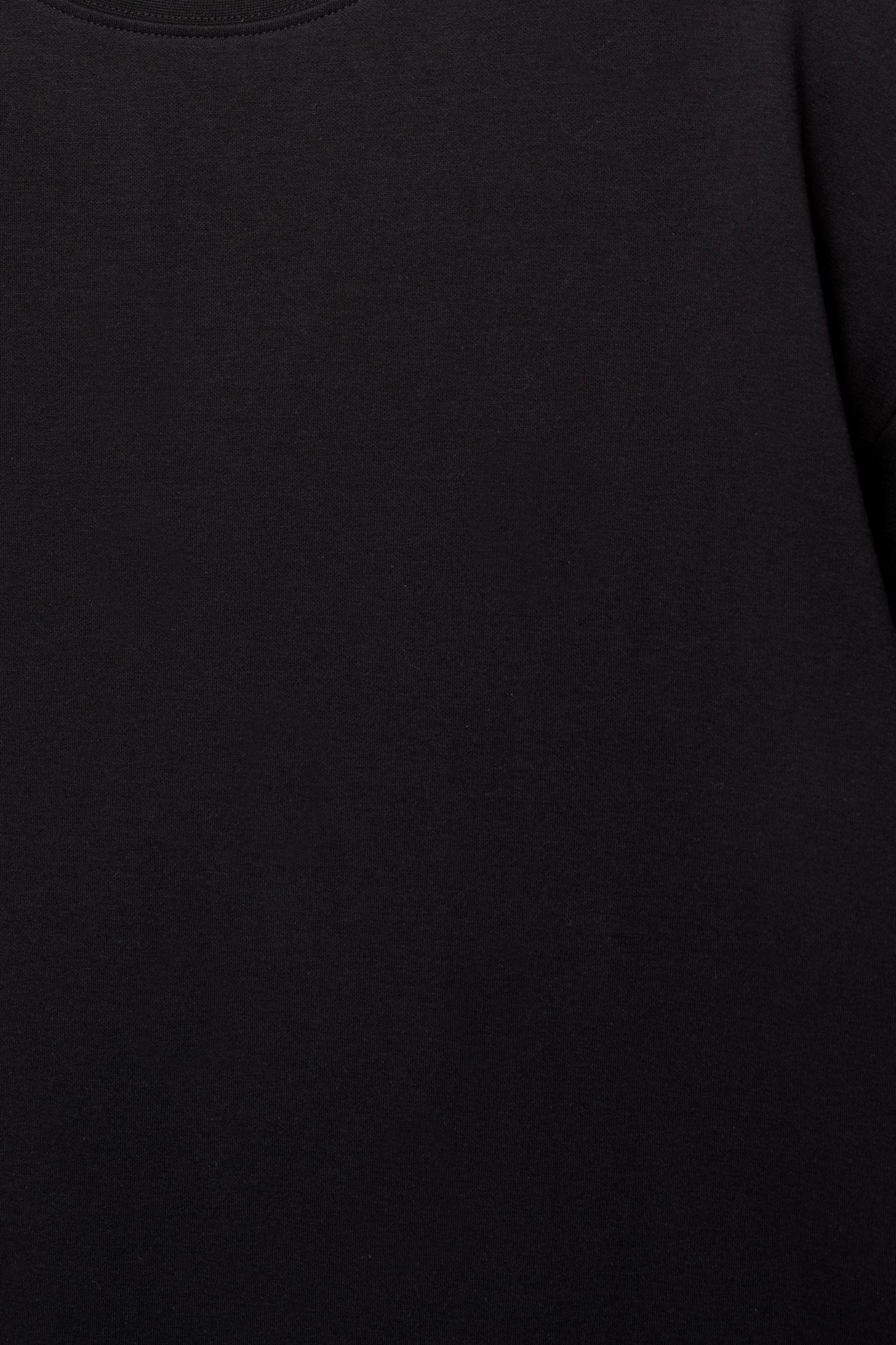 Boxy T-shirt — Black