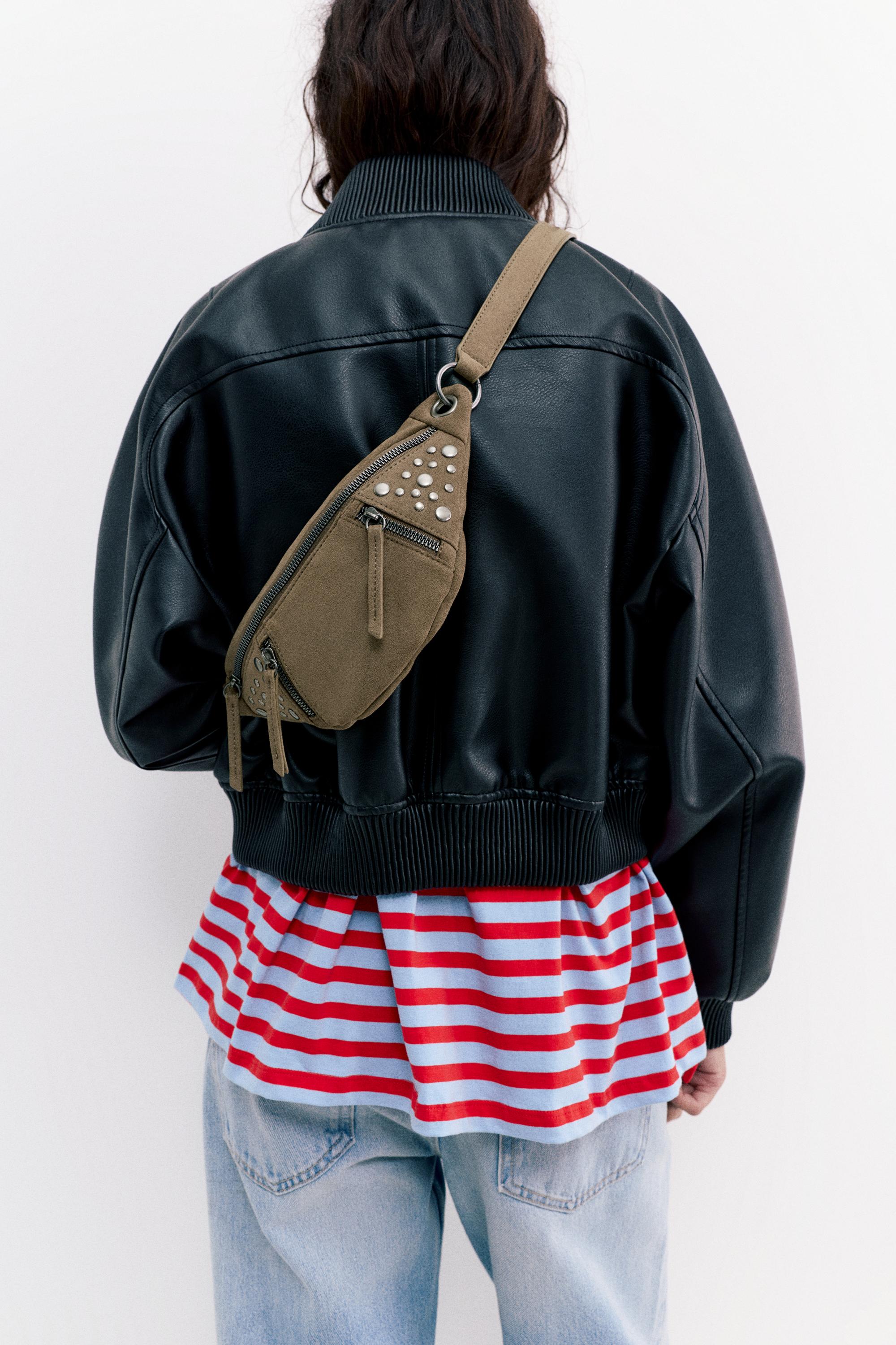 Gürteltasche Mit Nieten