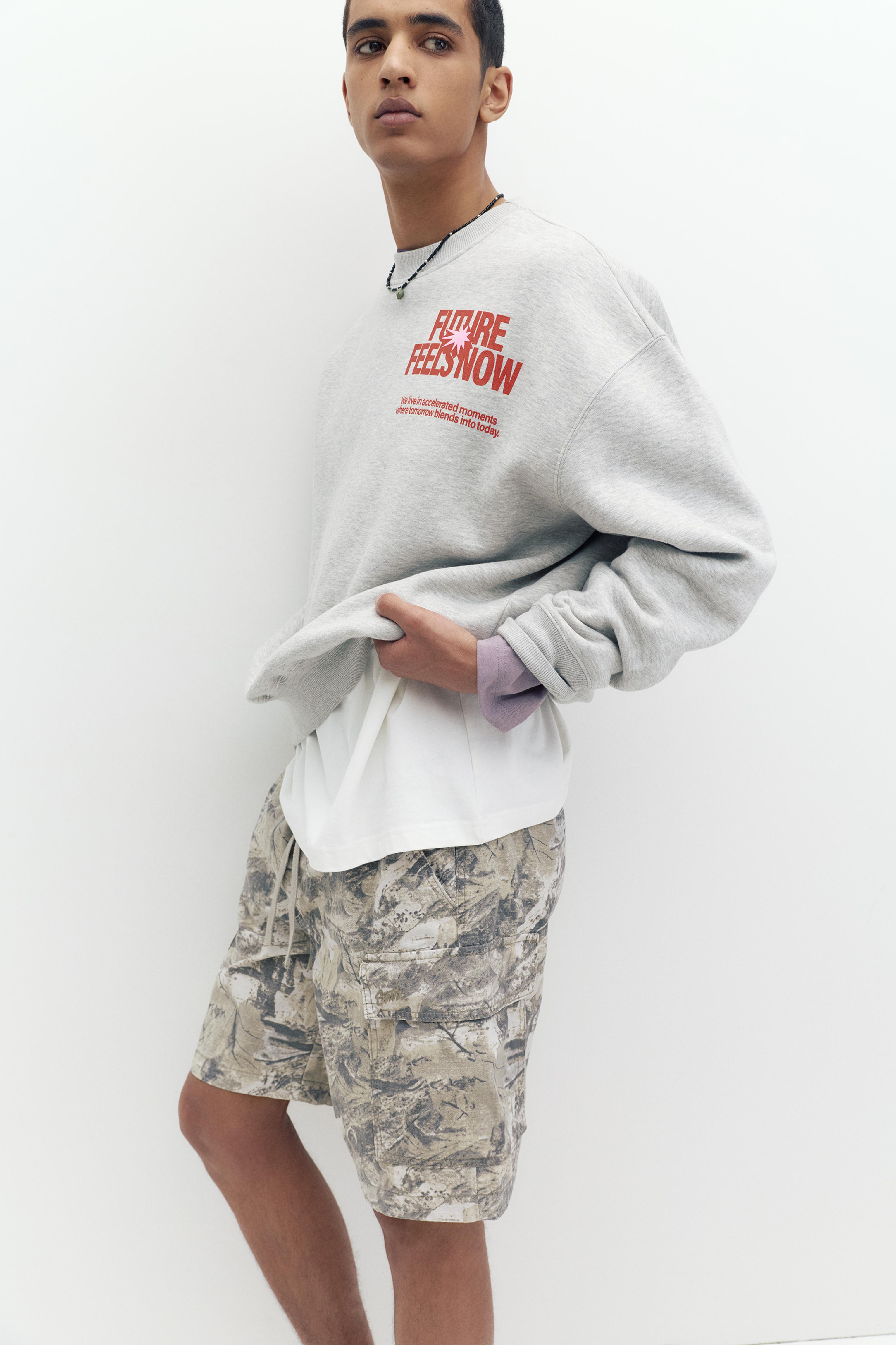 Ripstop cargo Bermuda shorts — Sand/Khaki