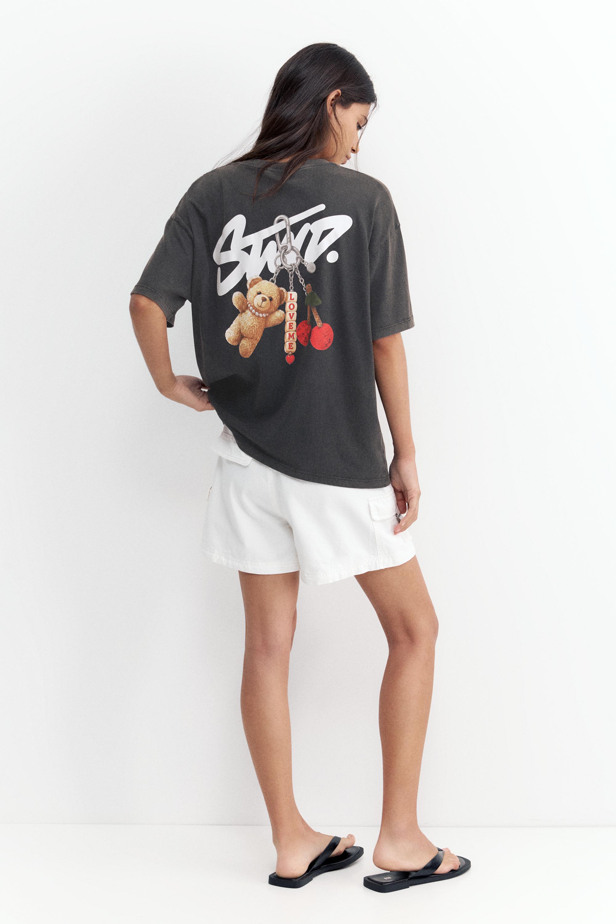 STWD graphic T-shirt — Grey