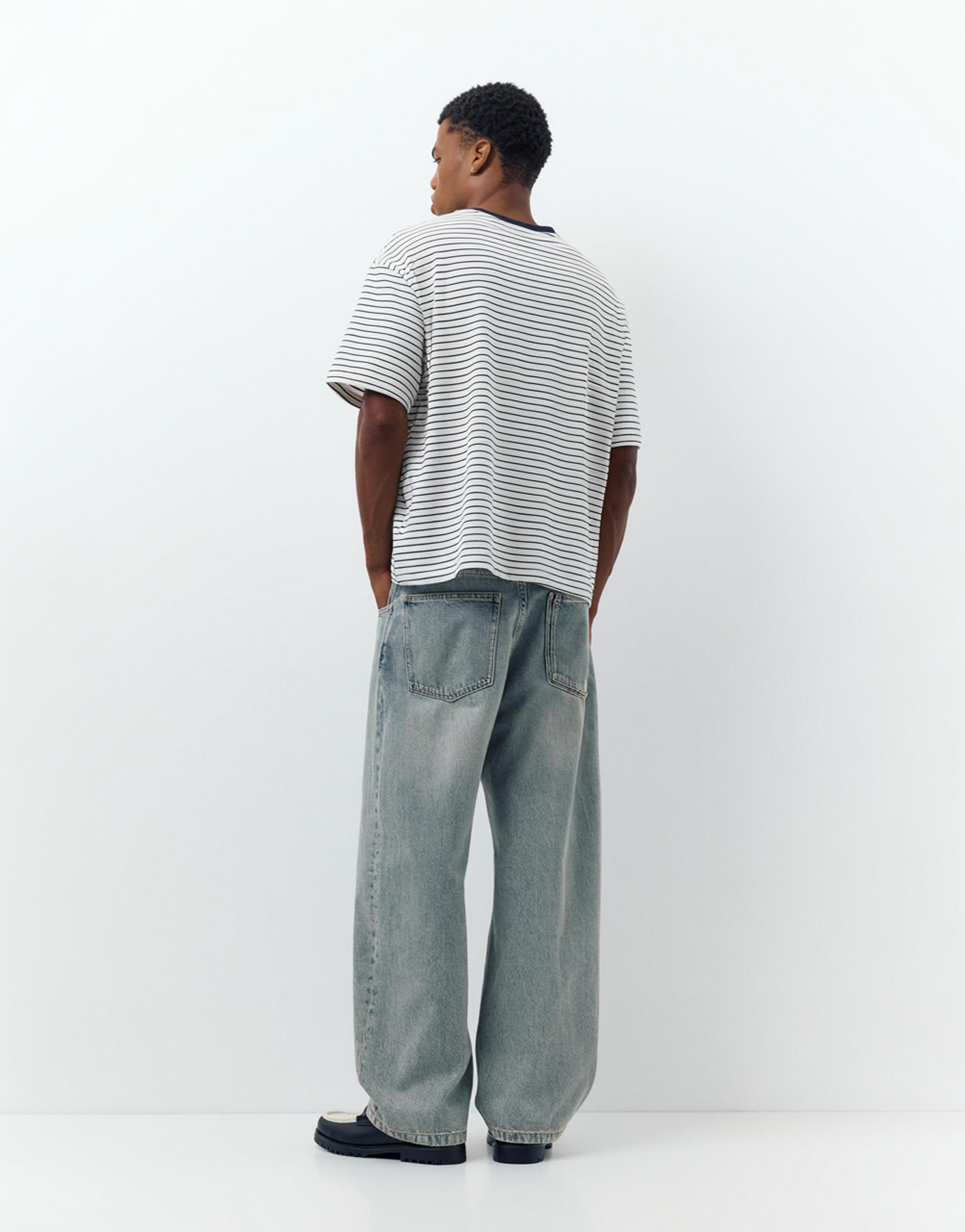 Baggy relaxed fit jean - Görsel 12