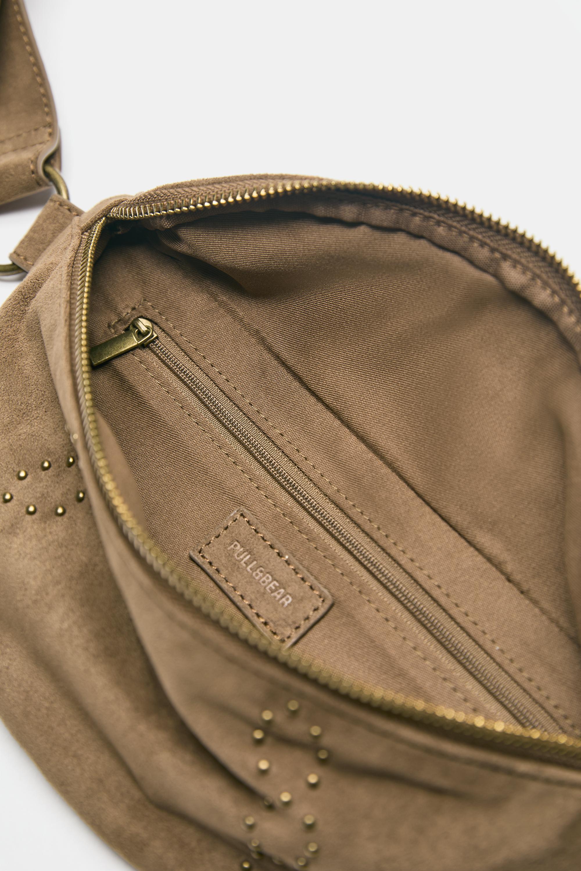 Studded belt bag — Leather