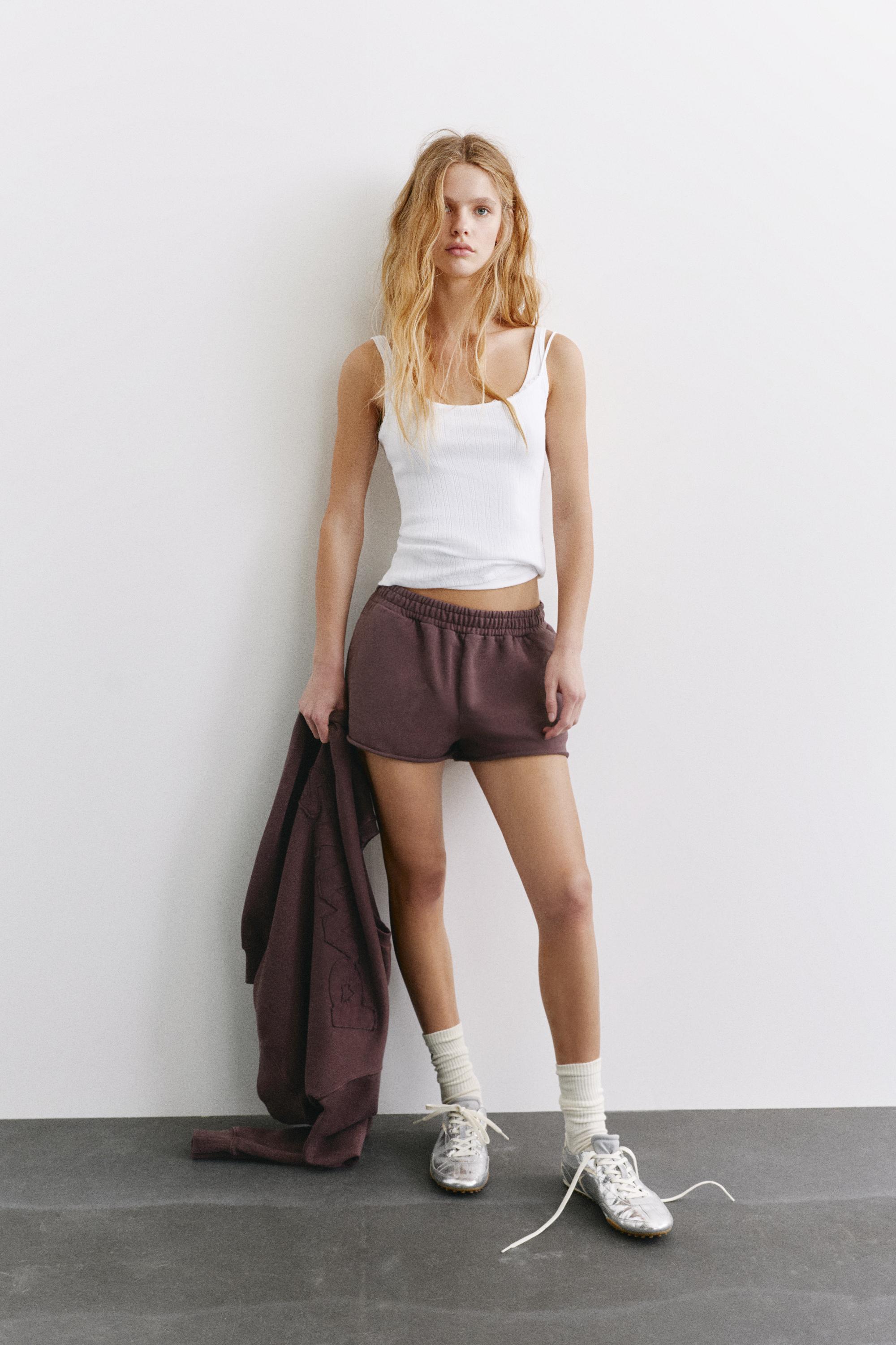 STWD sports shorts — Eggplant