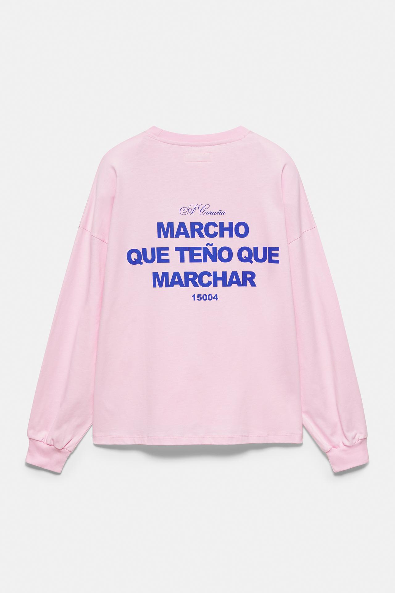 Pink A Coruña T-shirt — Pink